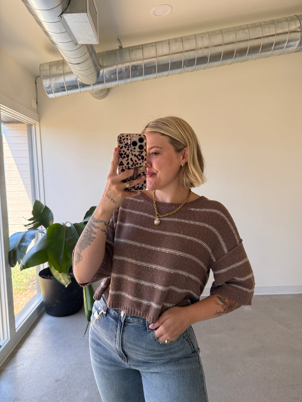 The Everly Striped Top (Multiple Colors)