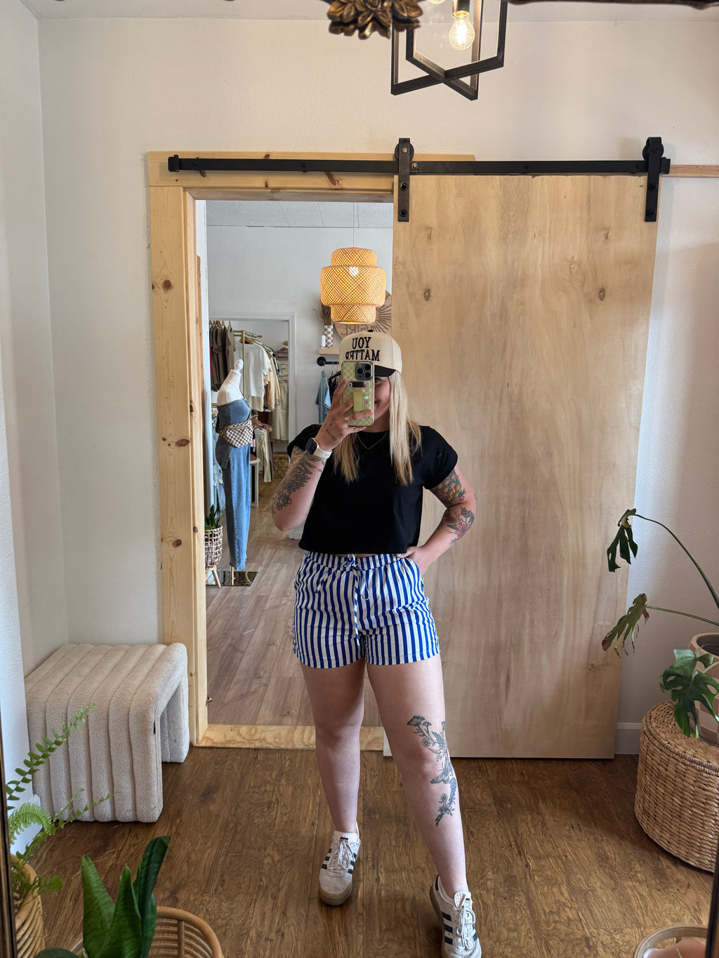 Sunny Days Striped Shorts (Multiple Colors)