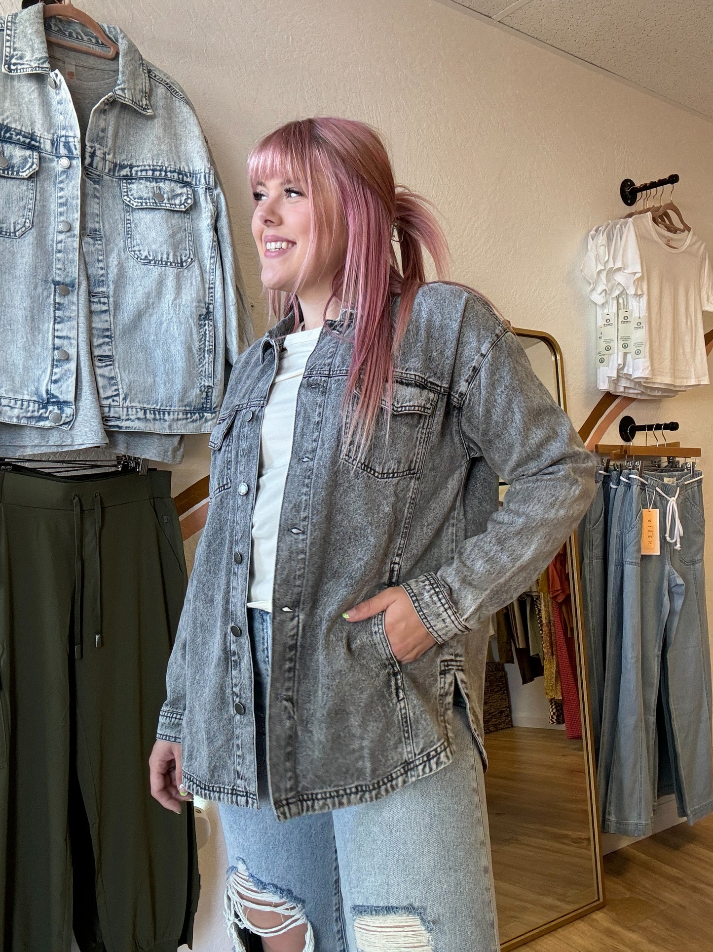 Kelsey Denim Shacket