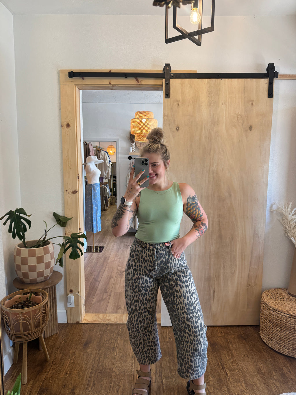 Boat Neck Double Lined Tank (Multiple Colors)