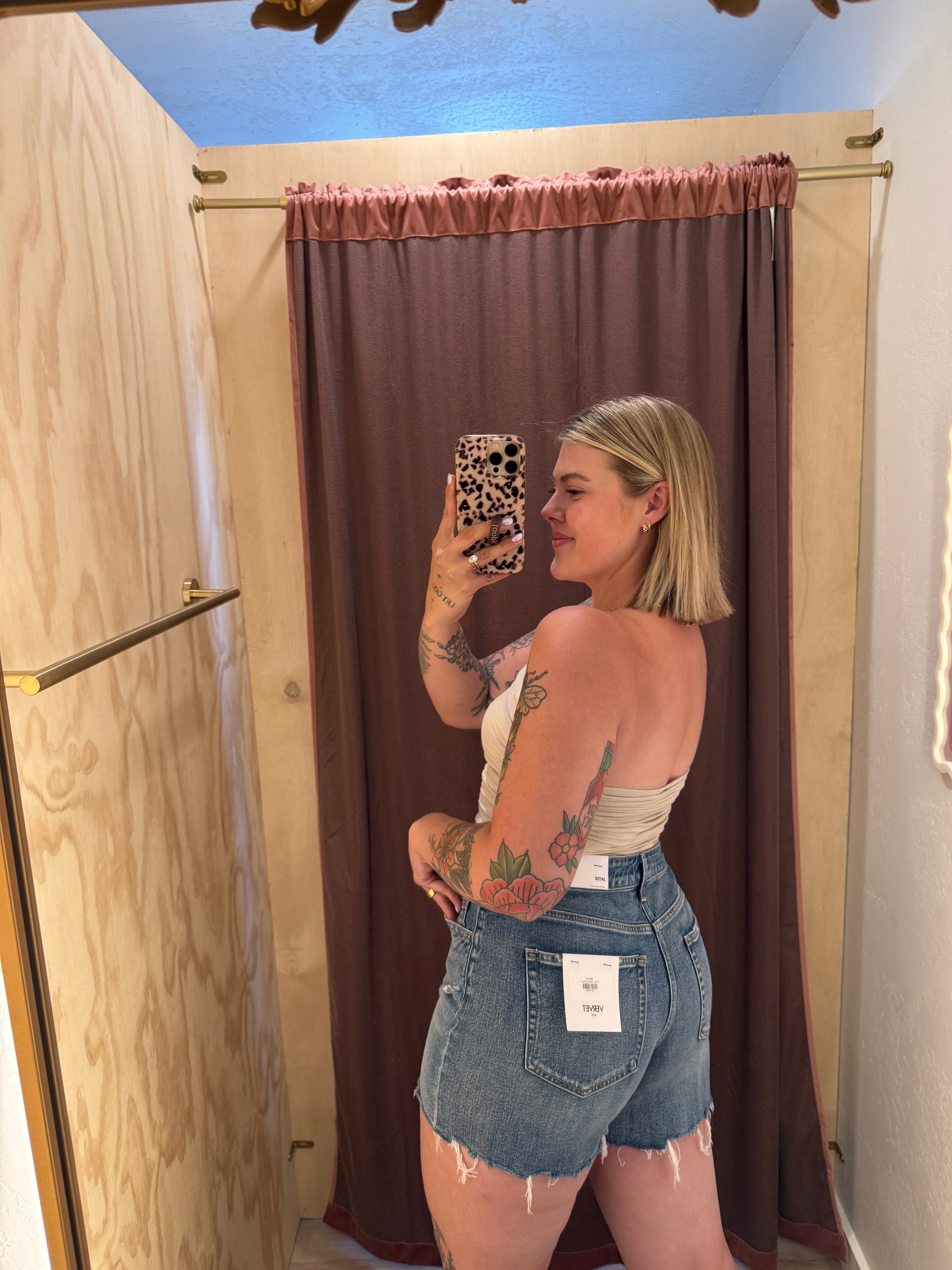 High Rise Jayde Boyfriend Shorts