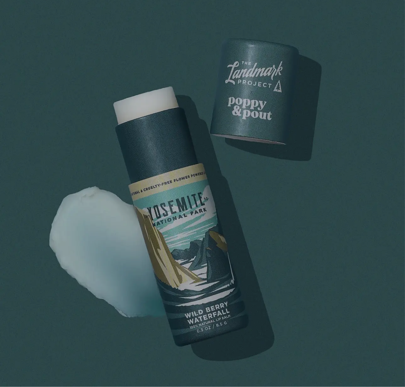 Poppy & Pout Lip Balm: Yosemite Wild Berry