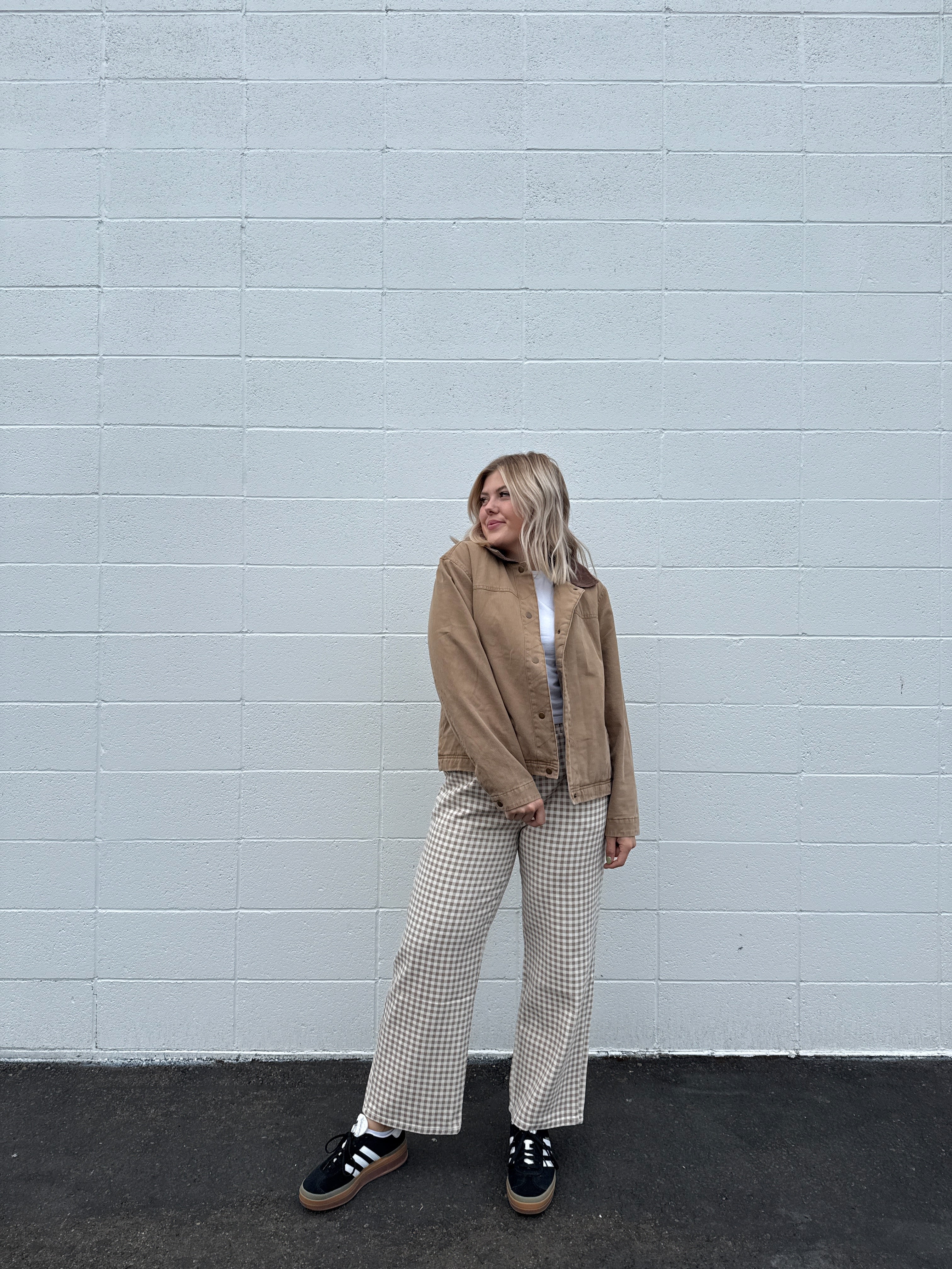 Golden Hour Gingham Pants