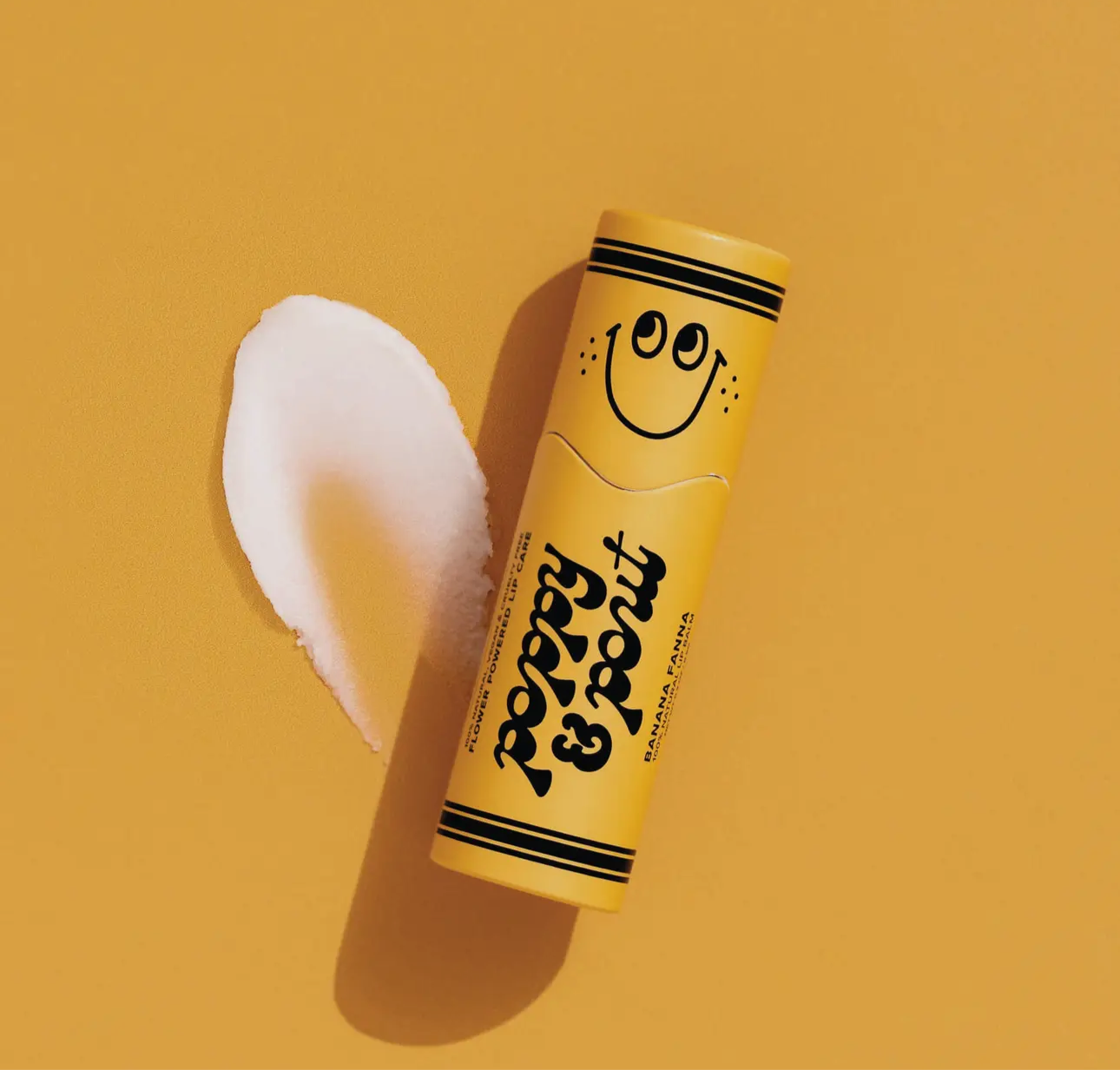 Poppy & Pout Lip Balm: Banana Fanna