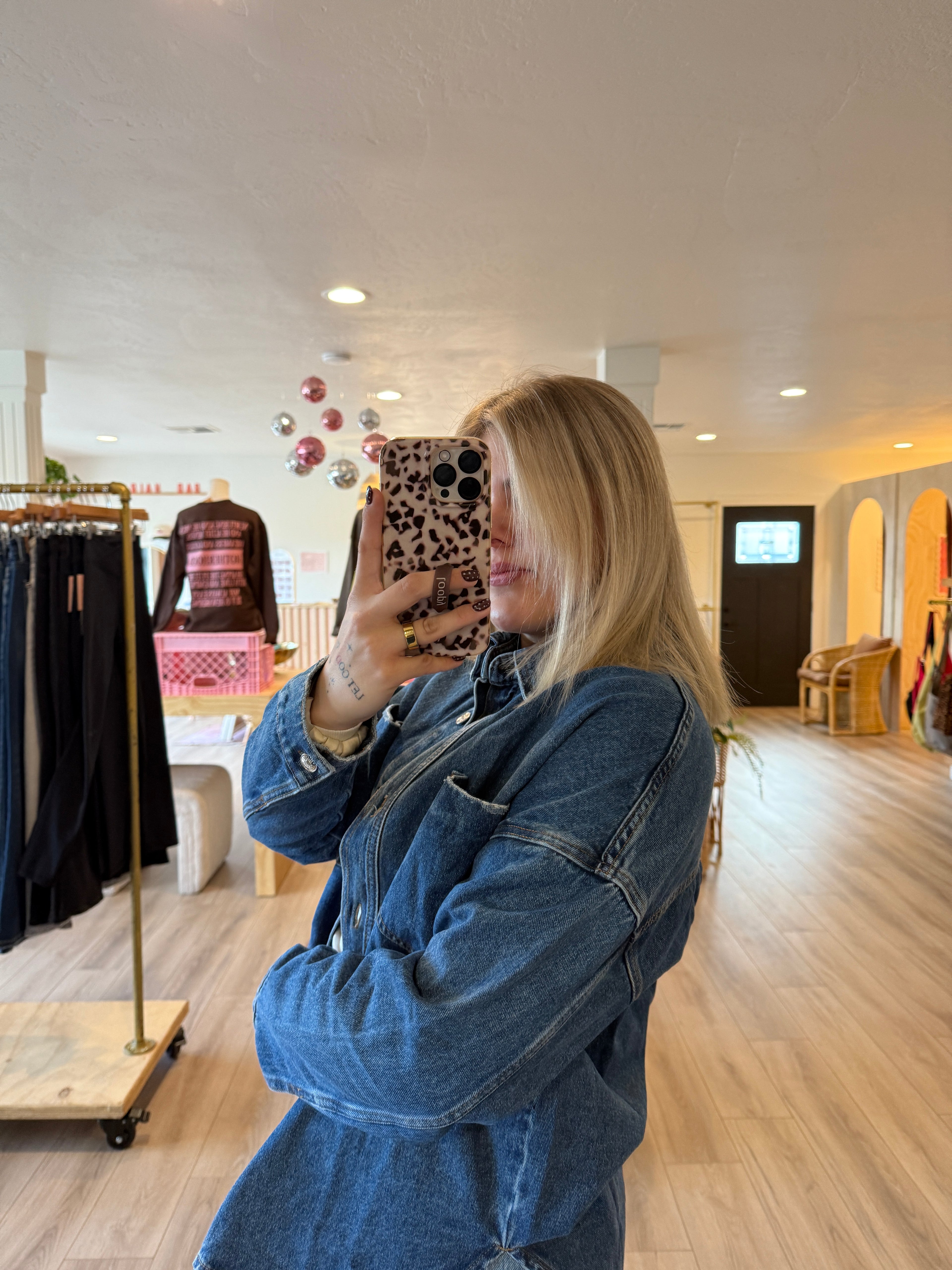 Easy Days Denim Jacket - Dark Wash