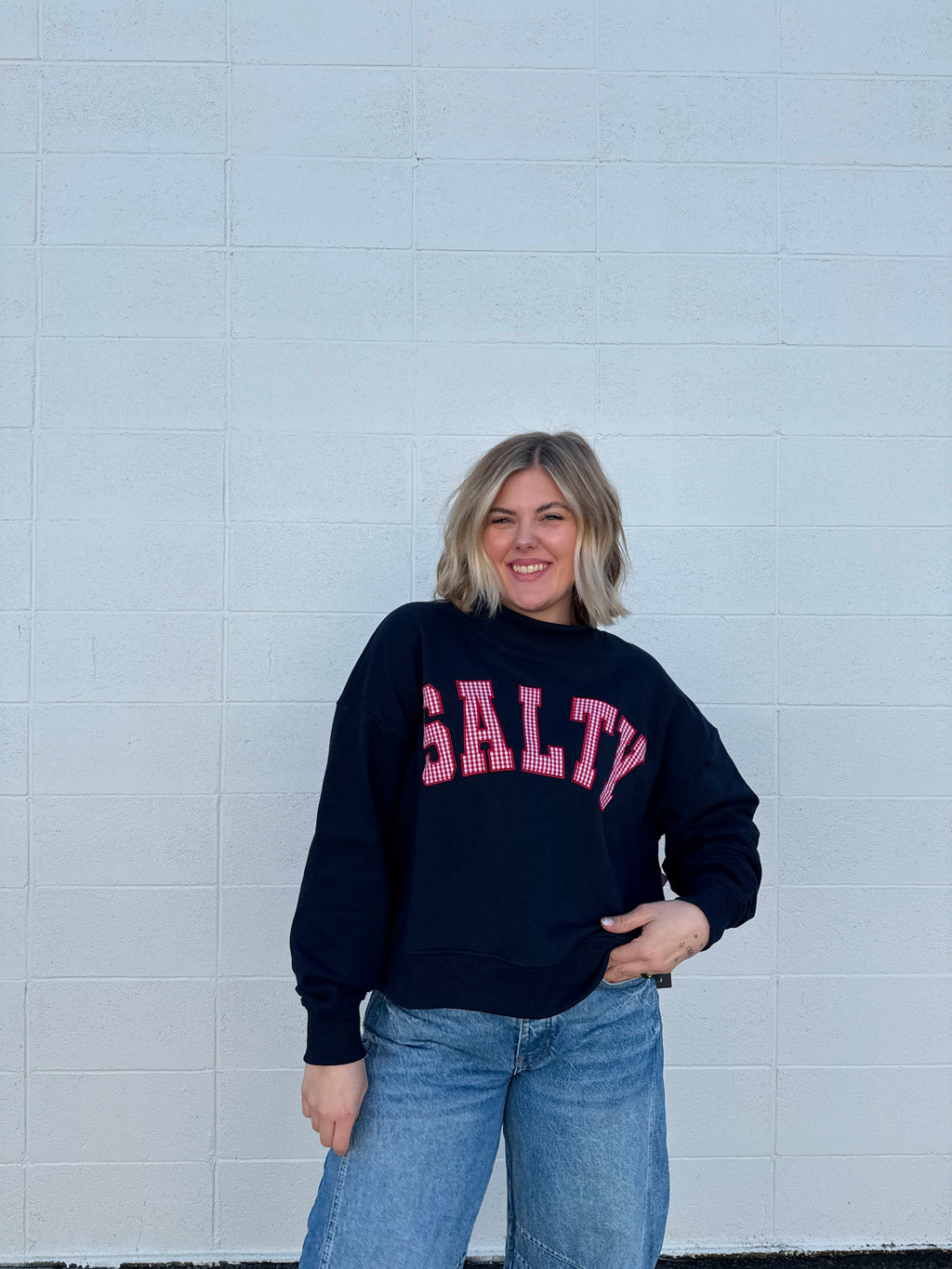 Salty Mockneck Sweatshirt