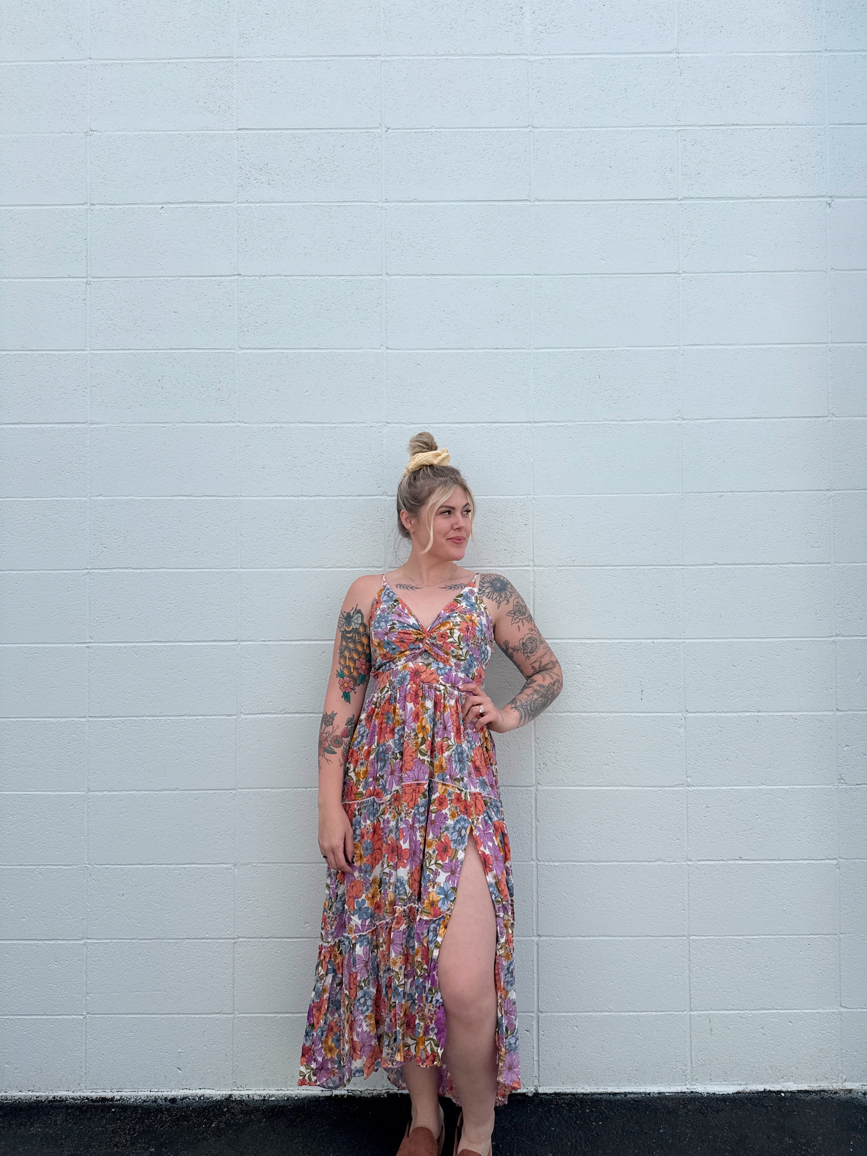 Floral Craze Maxi Dress