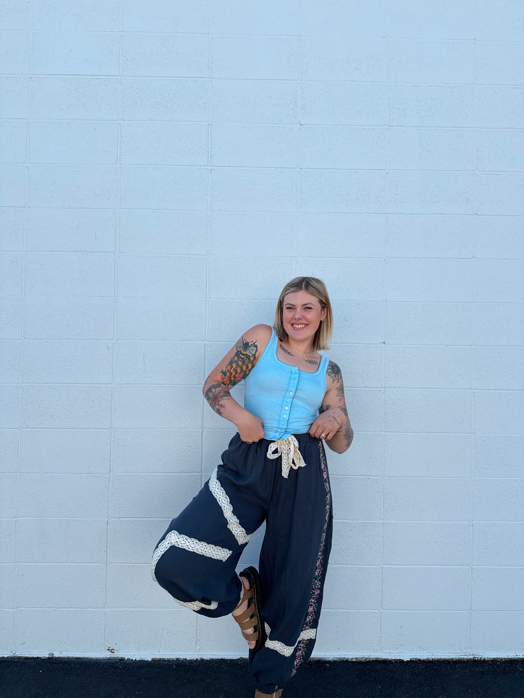 Dainty Darlin' Pointelle Tanks (Multiple Colors)