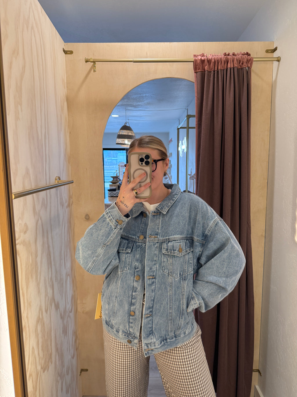 Go With The Flow Denim Jacket