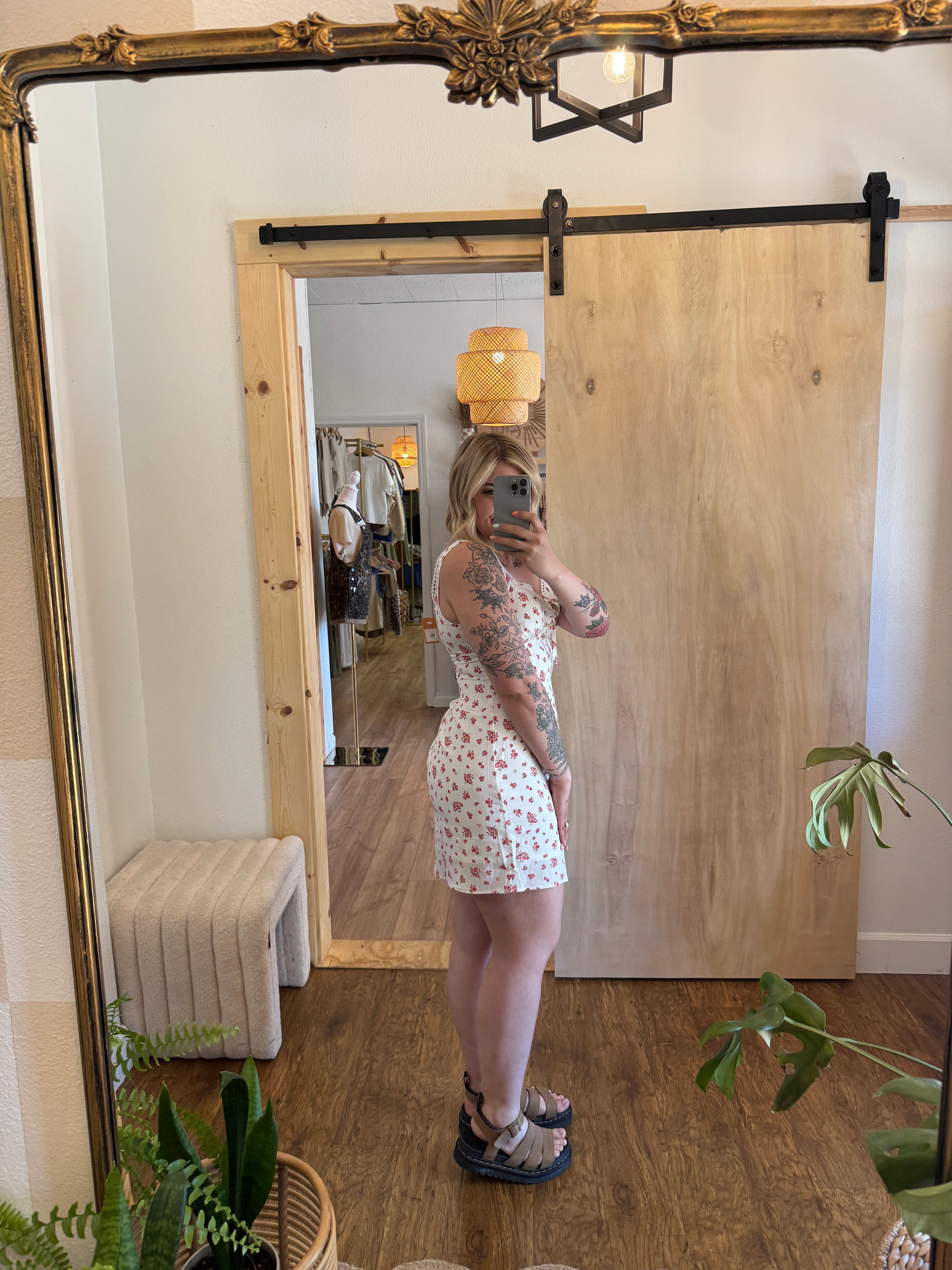 Lover Girl Floral Mini Dress