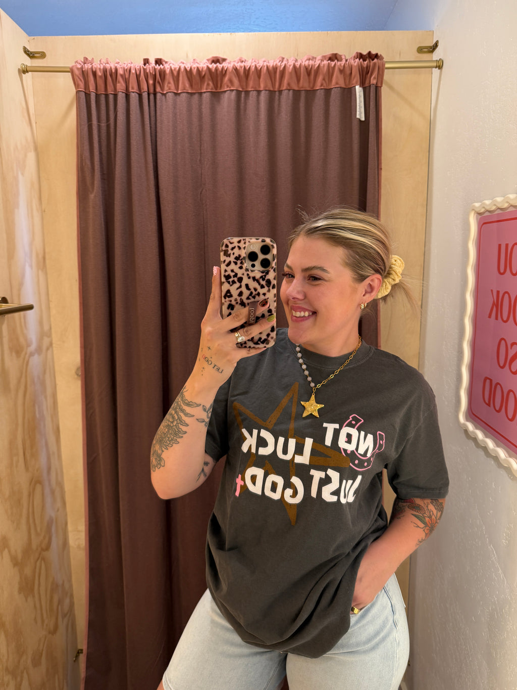 Not Luck Just God Tee