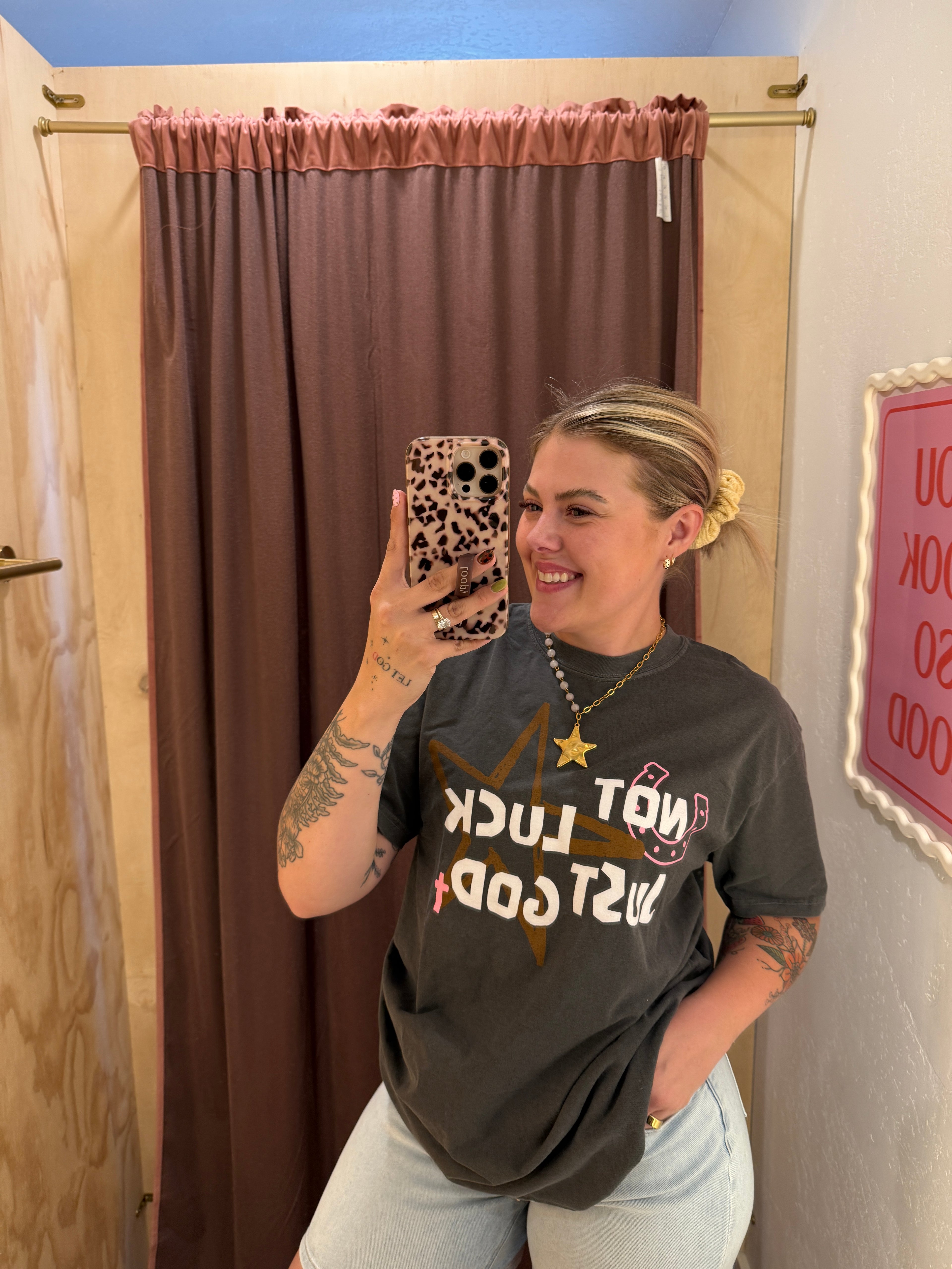 Not Luck Just God Tee
