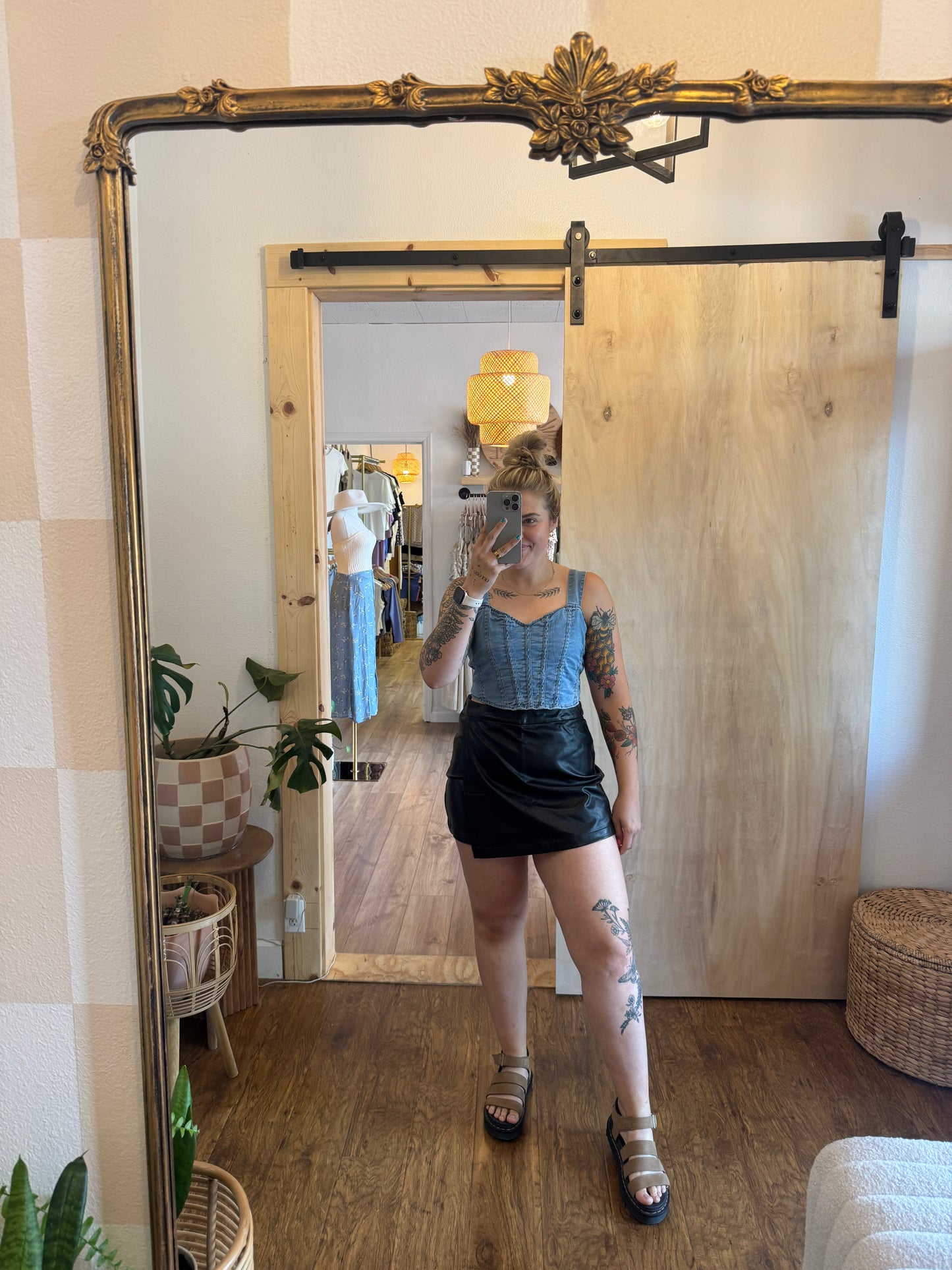 All in Black Skort