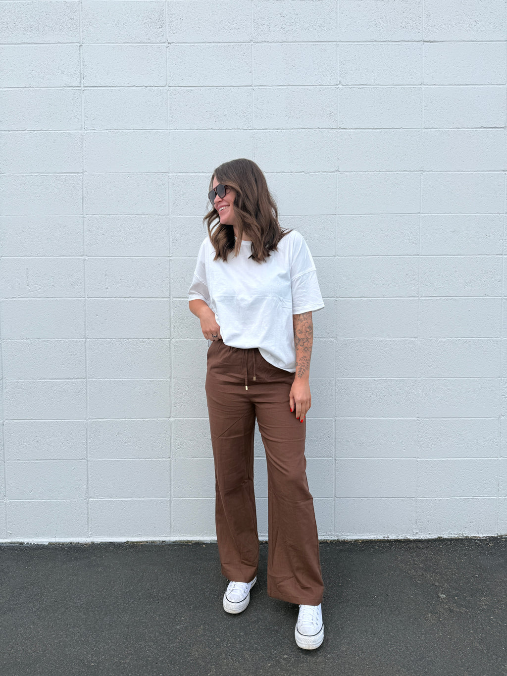 Exposed Seam Boxy Tees (multiple colors)