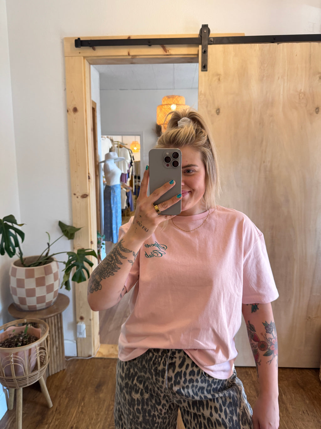 Sports Club Oversized Box Tee