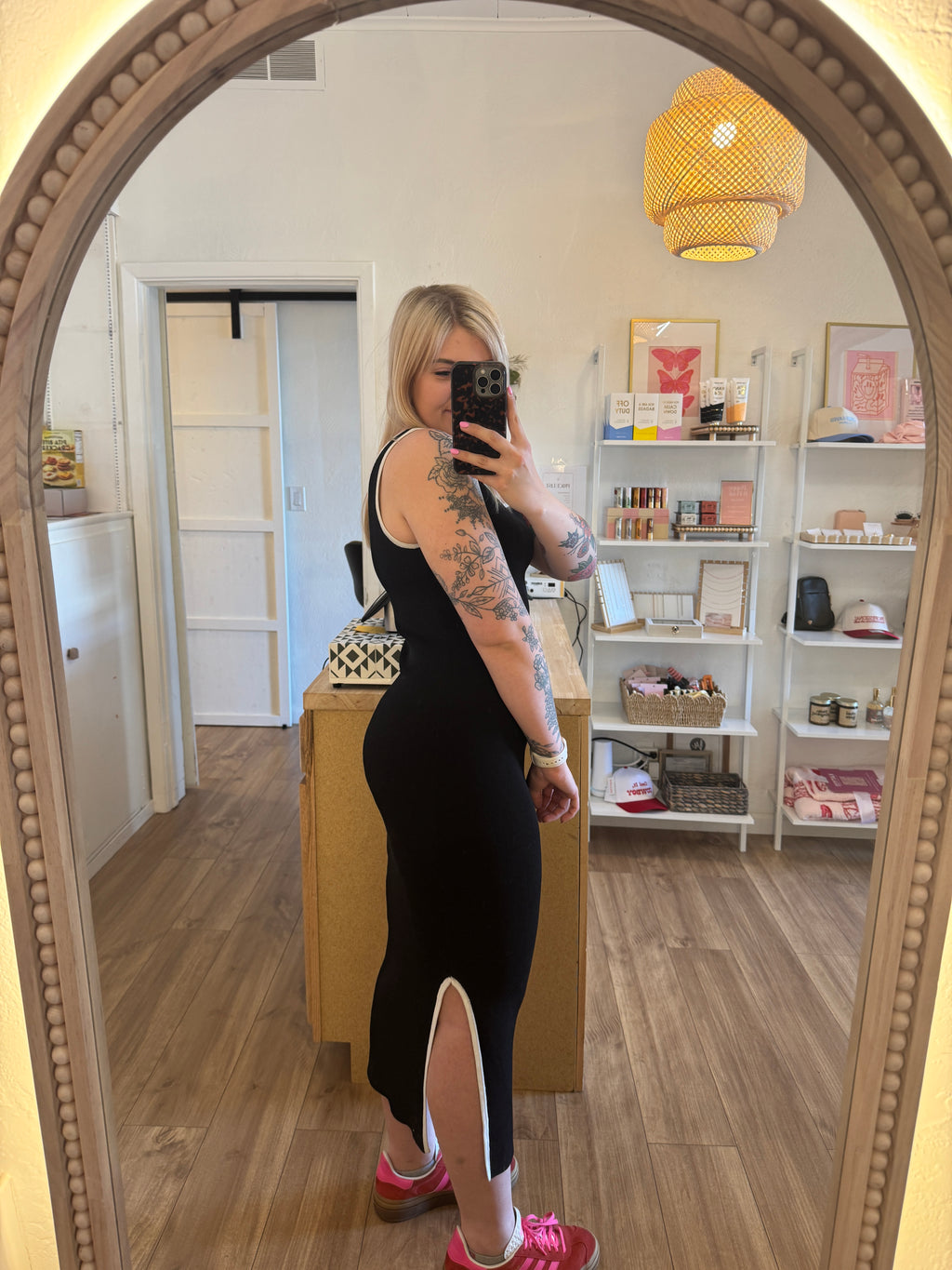 Color Block Bodycon Dress