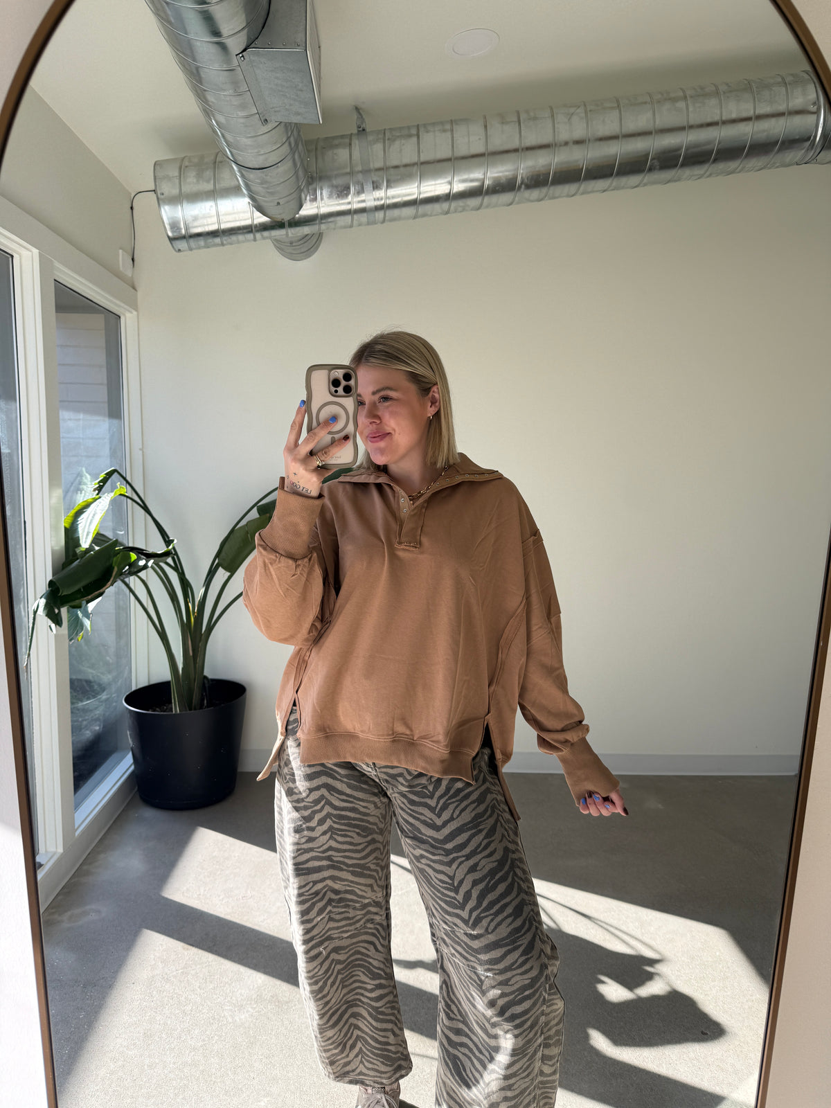 Rylee Henley Sweatshirt