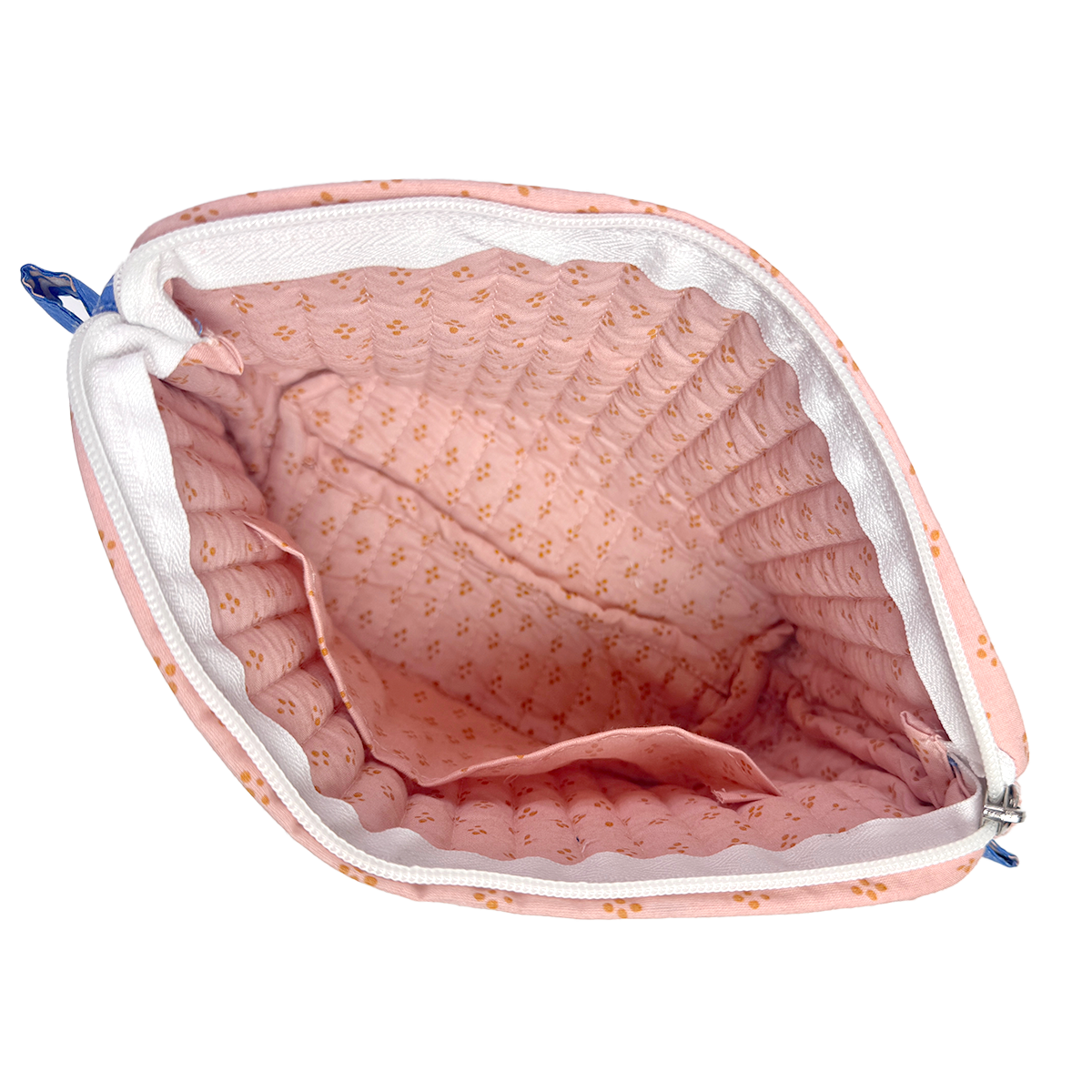 Indigo Blossom Pouch