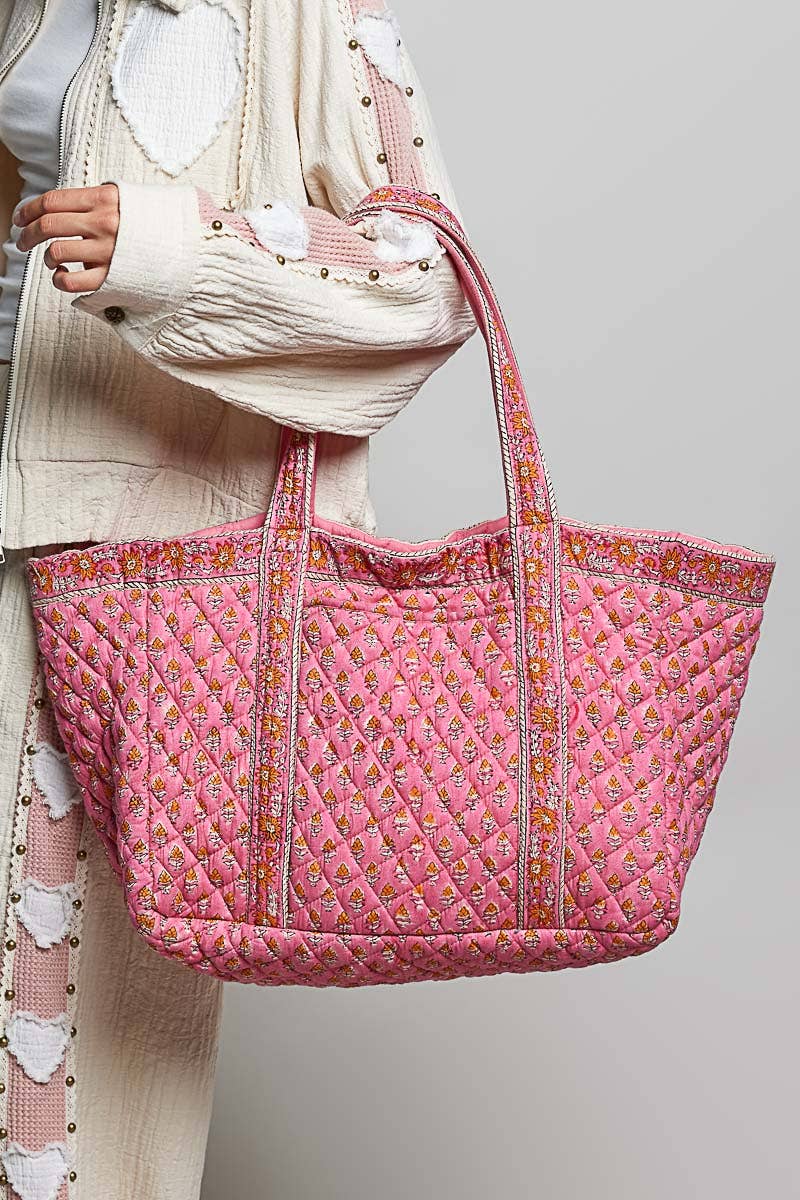 Everything Quilted Tote (Multiple Colors)