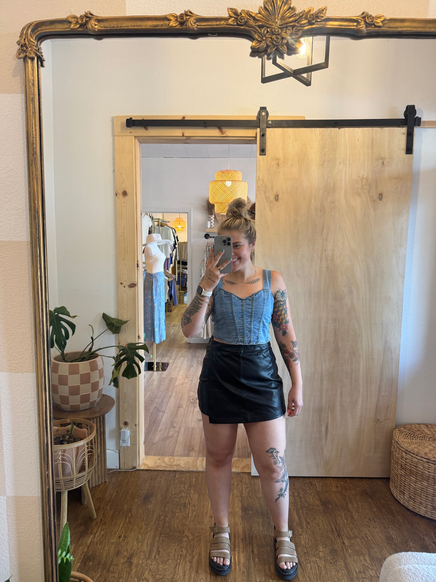 All in Black Skort