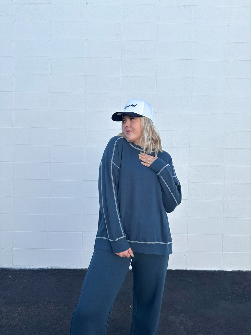 Midnight Navy Crewneck