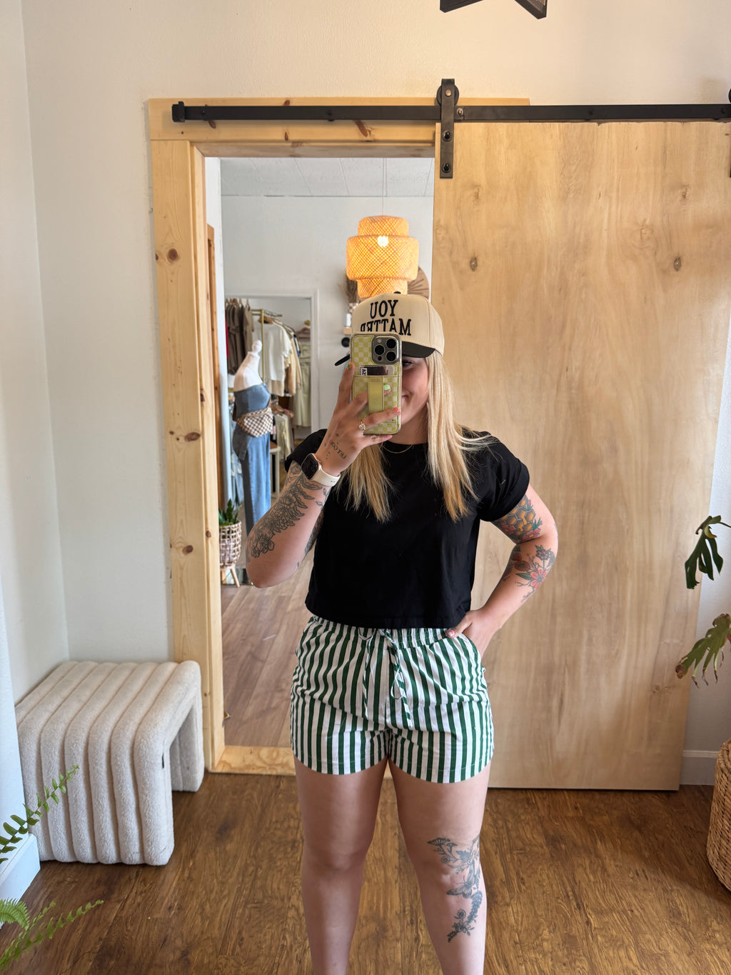 Sunny Days Striped Shorts (Multiple Colors)