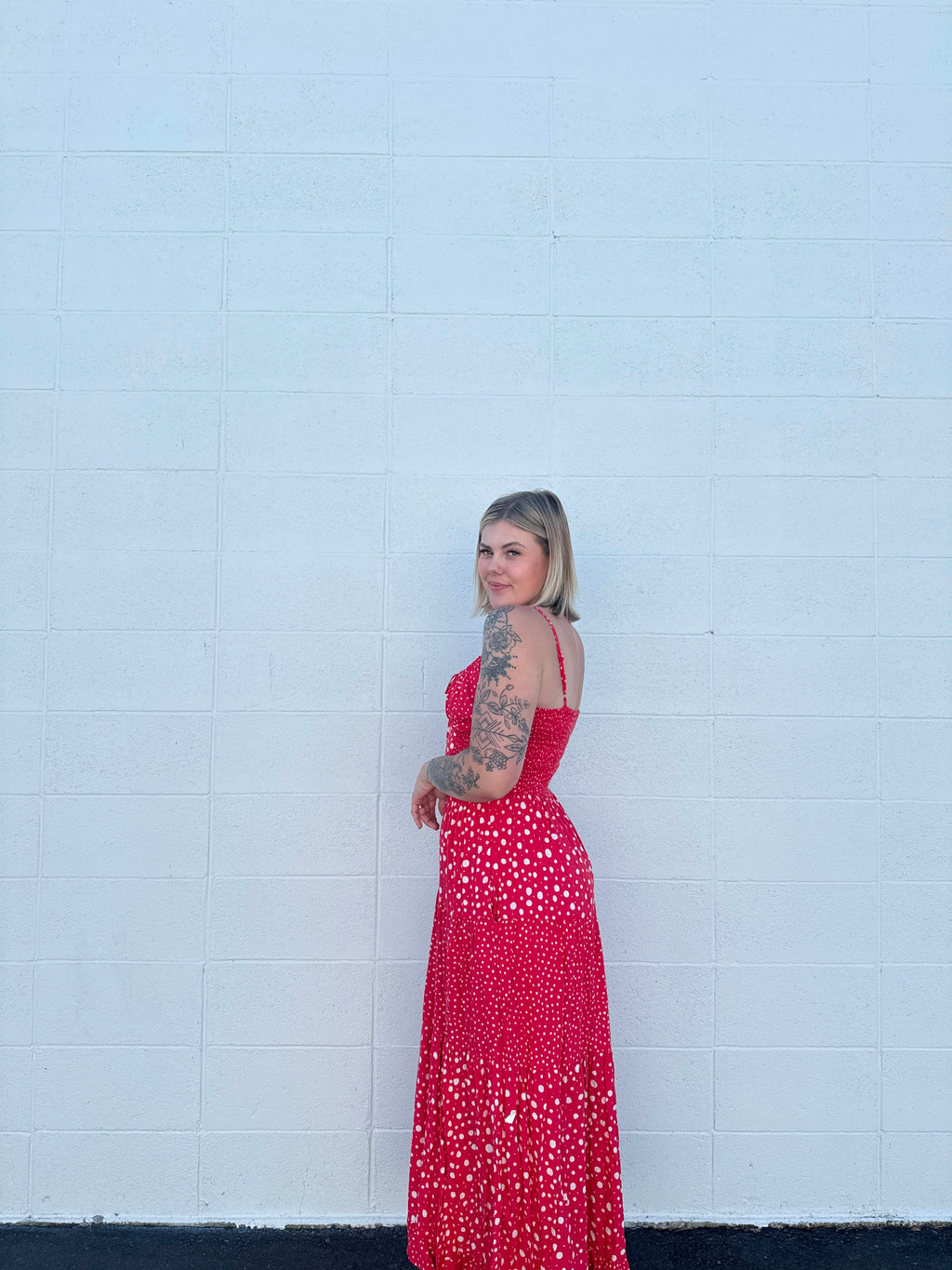 Scarlett Dottie Dream Maxi Dress