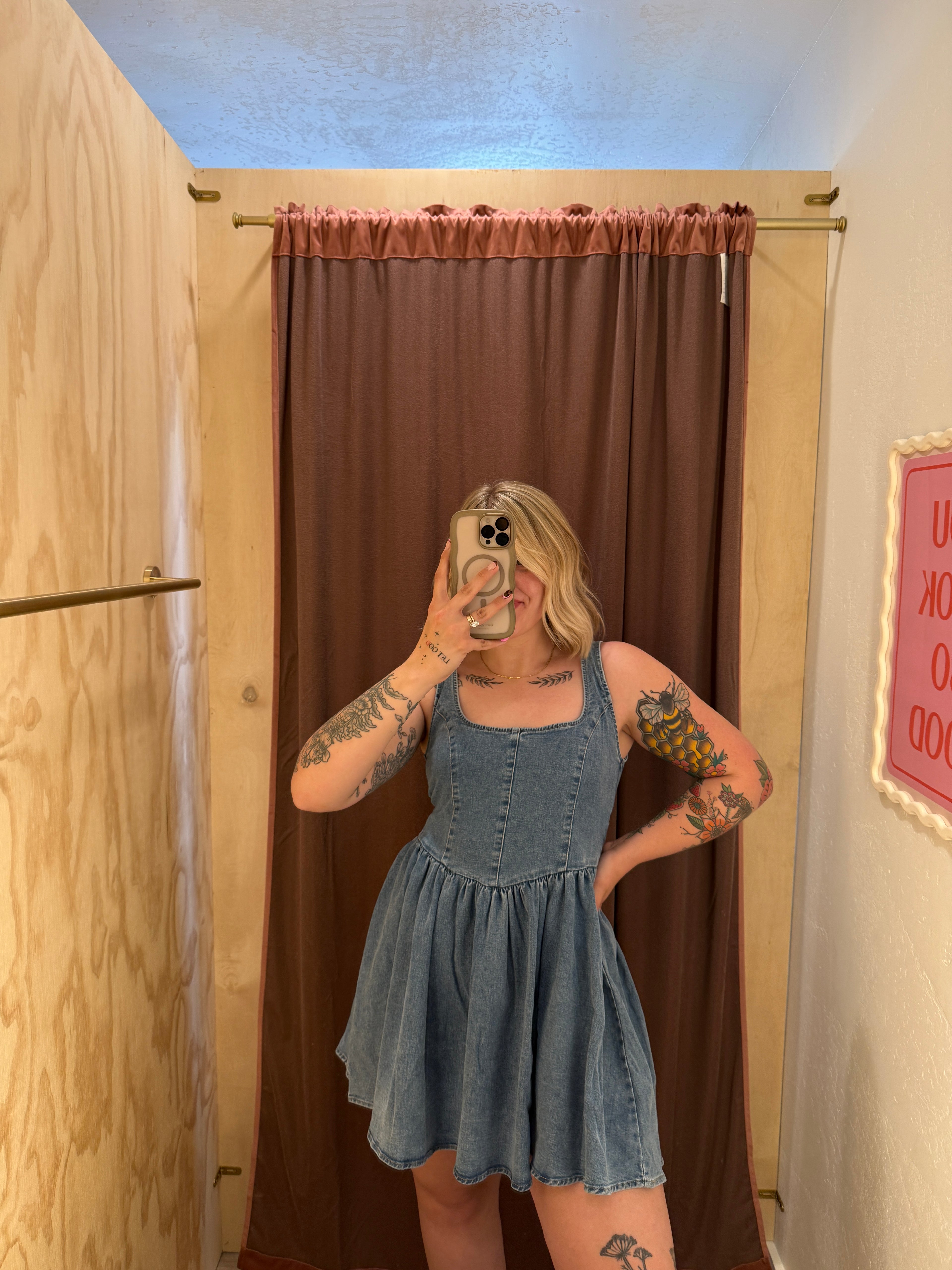 Daydream Denim Mini Dress