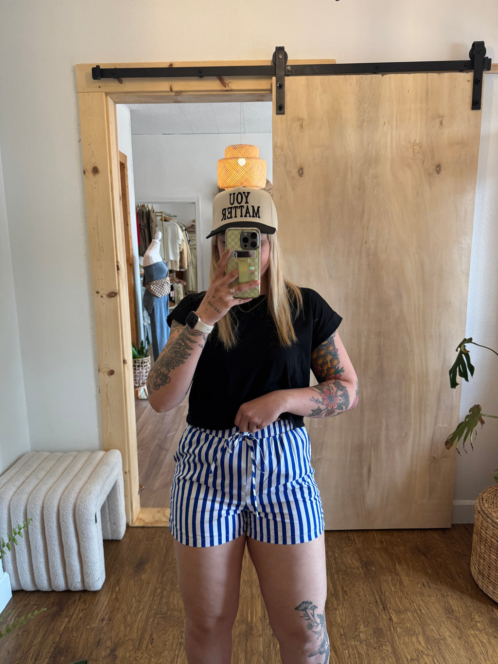 Sunny Days Striped Shorts (Multiple Colors)