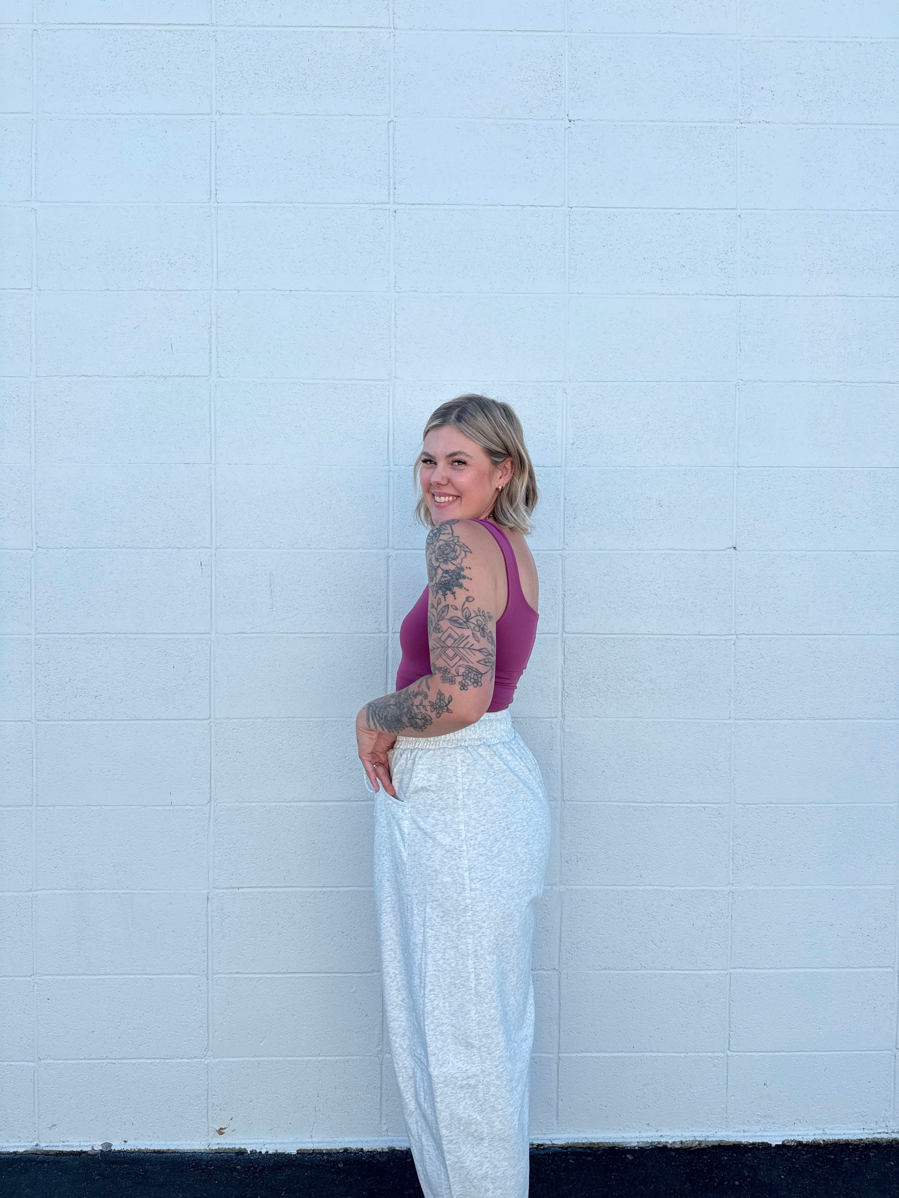 Cloudy Daze Barrel Pants
