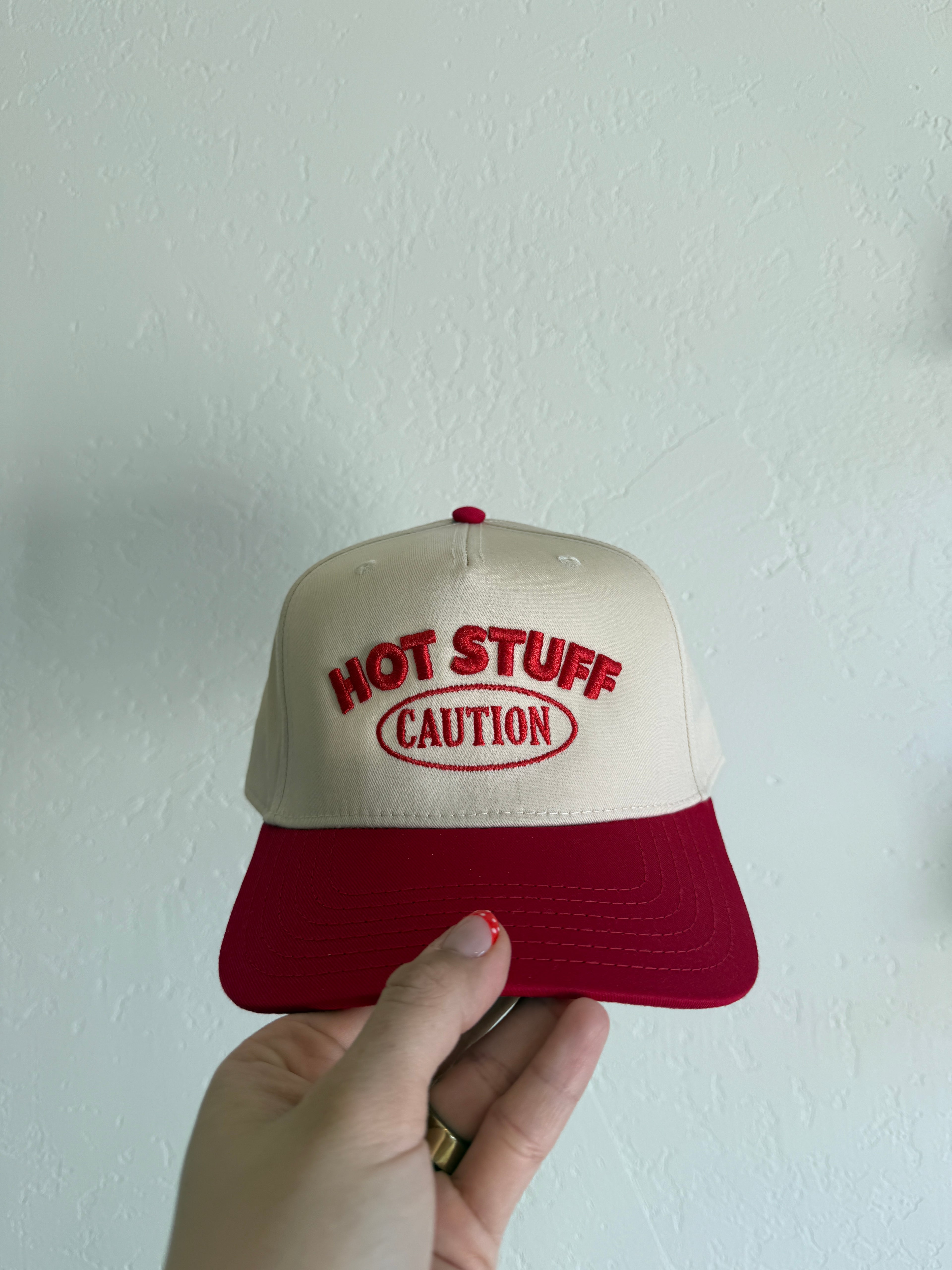Caution Hot Stuff Hat