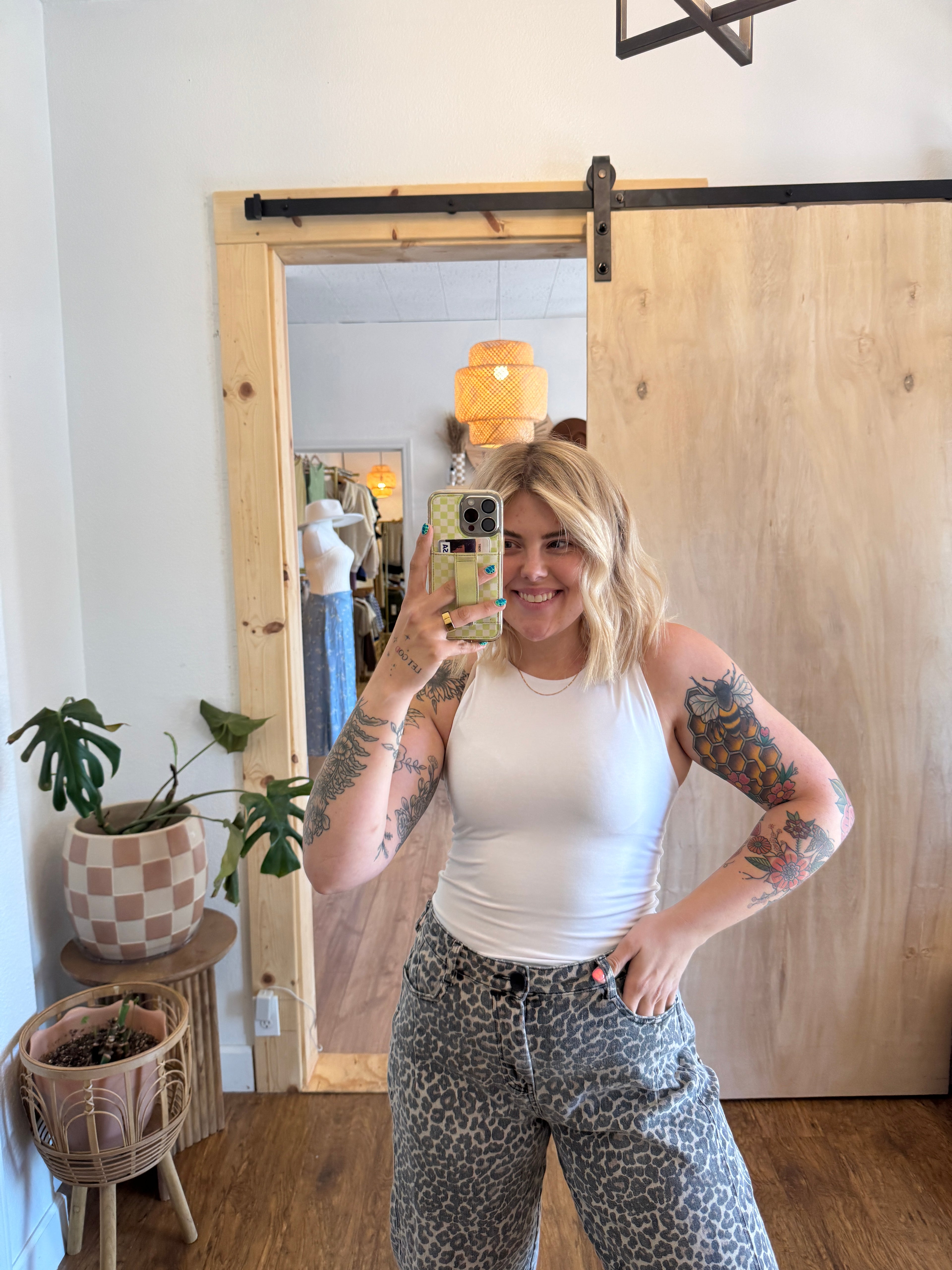 High Neck Double Lined Tank (Multiple Colors) RESTOCK