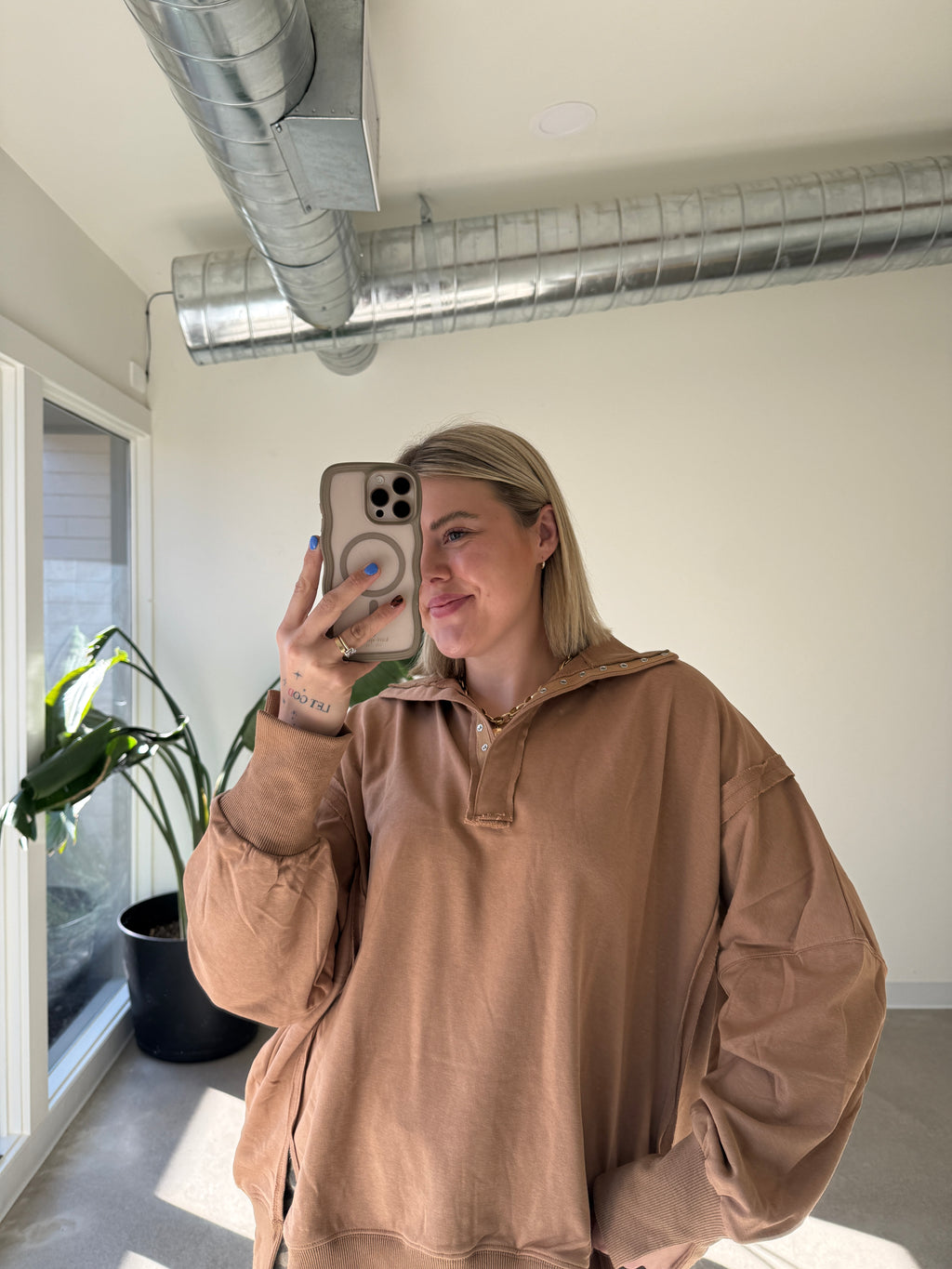 Rylee Henley Sweatshirt