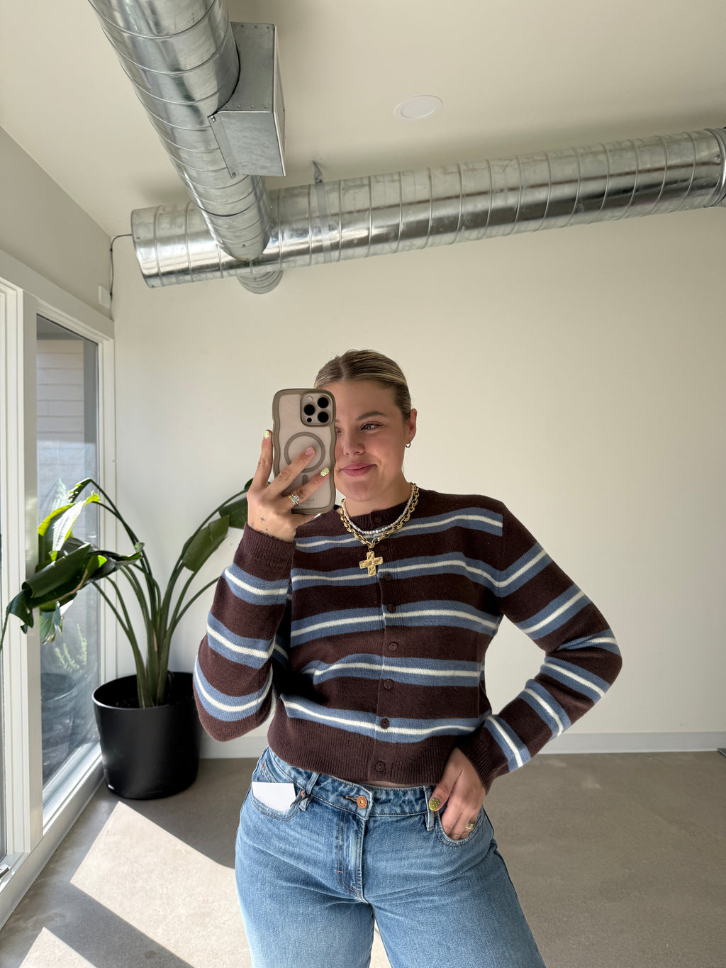 Slow Morning Striped Cardigan