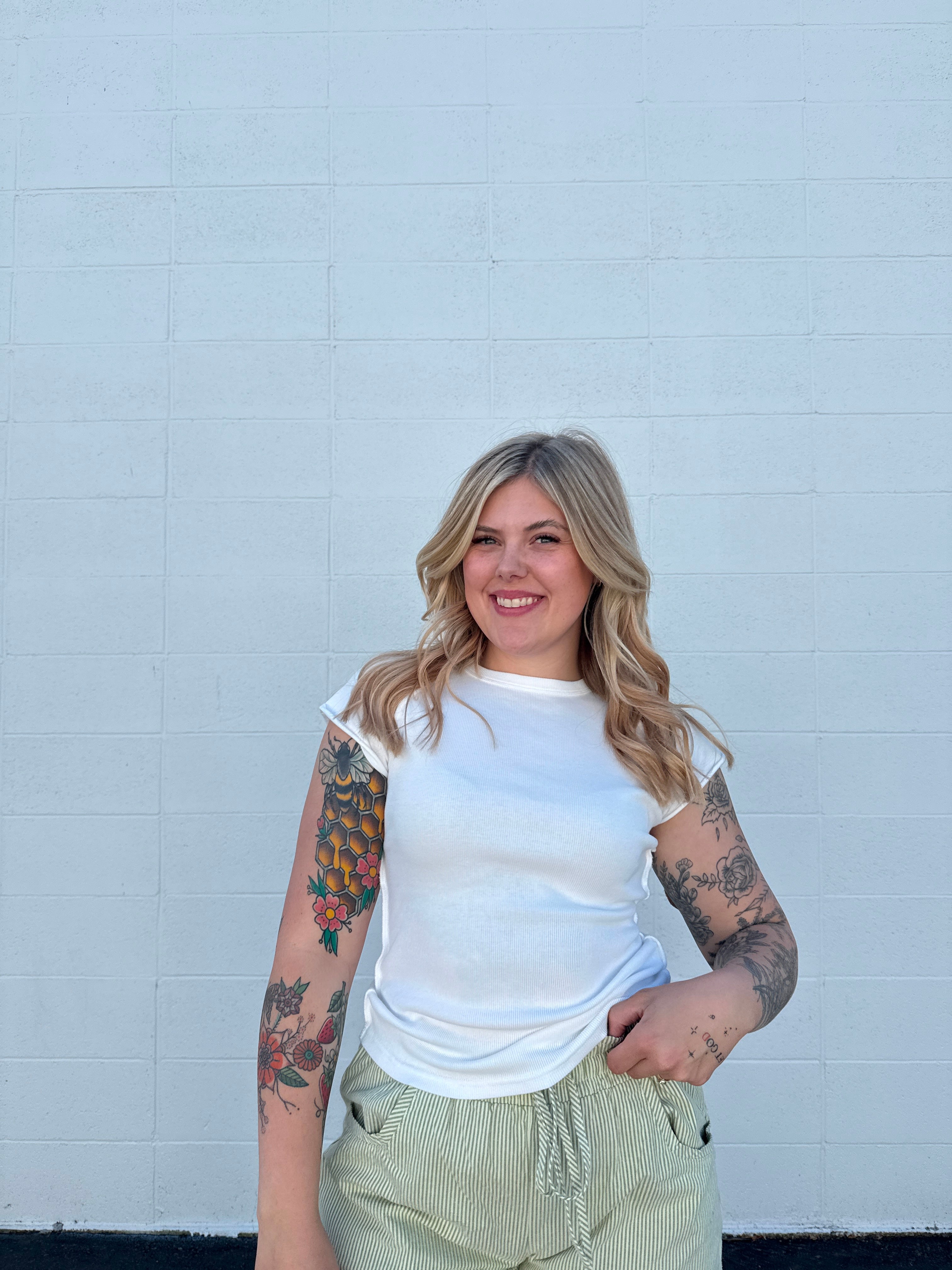 Raglan Short Sleeve Top