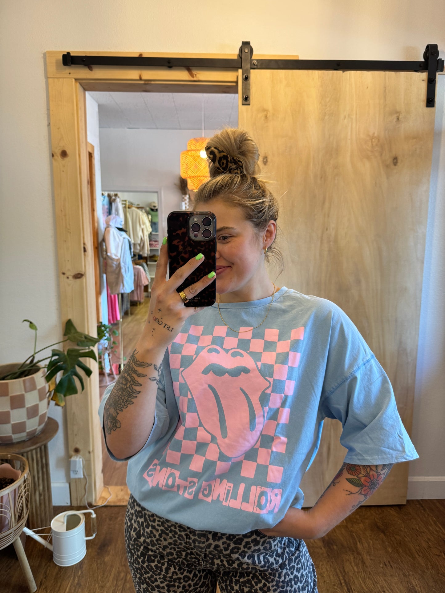 Rolling Stones Oversized Graphic Tee