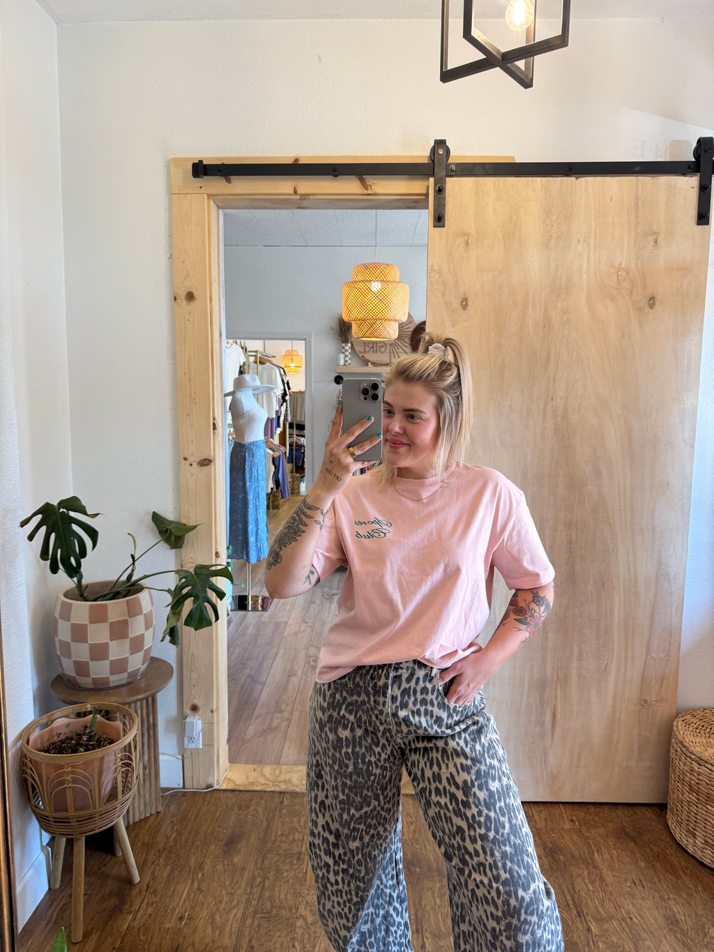 Sports Club Oversized Box Tee