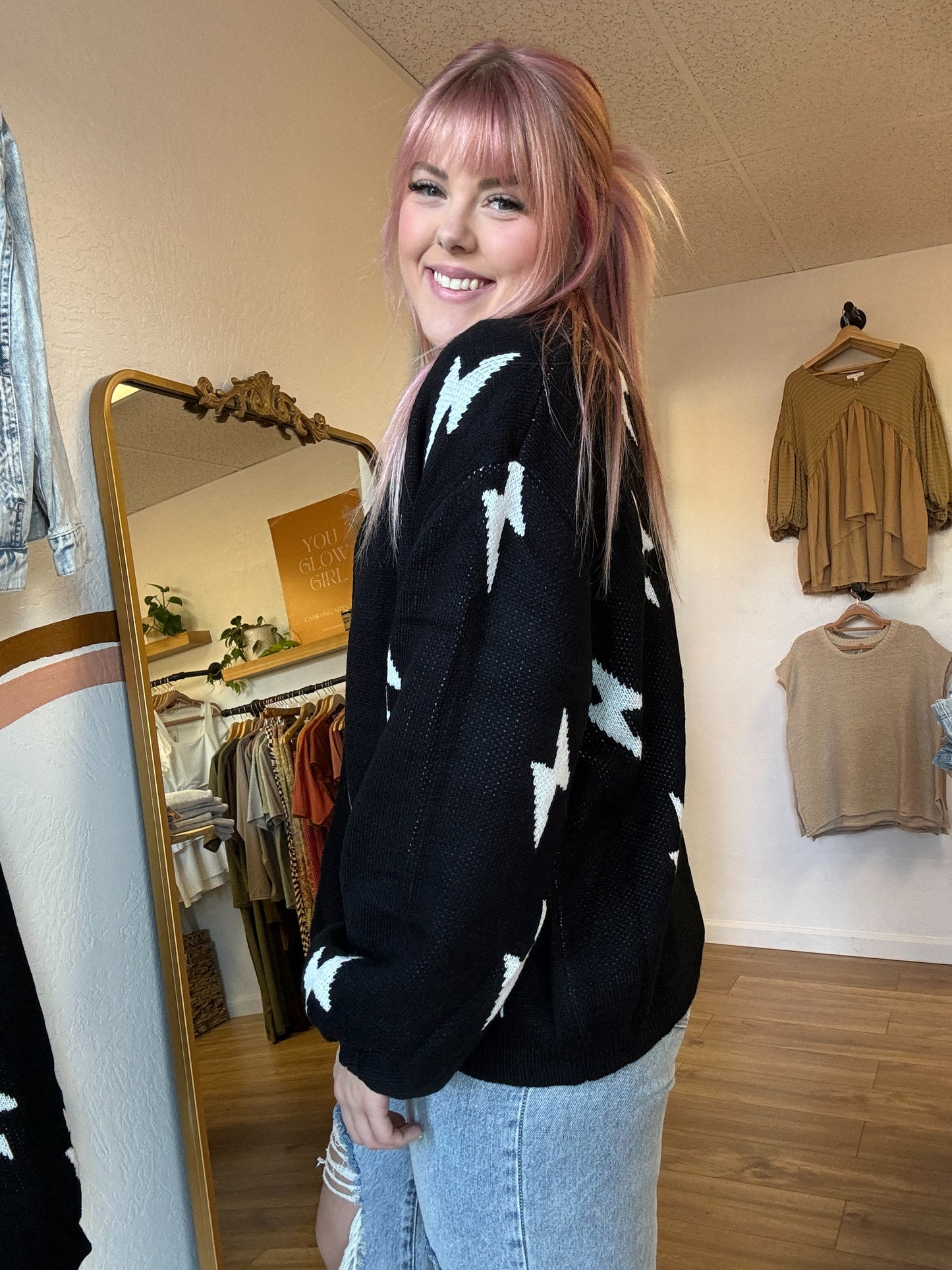 Lucy Lightning Bolt Cardigan