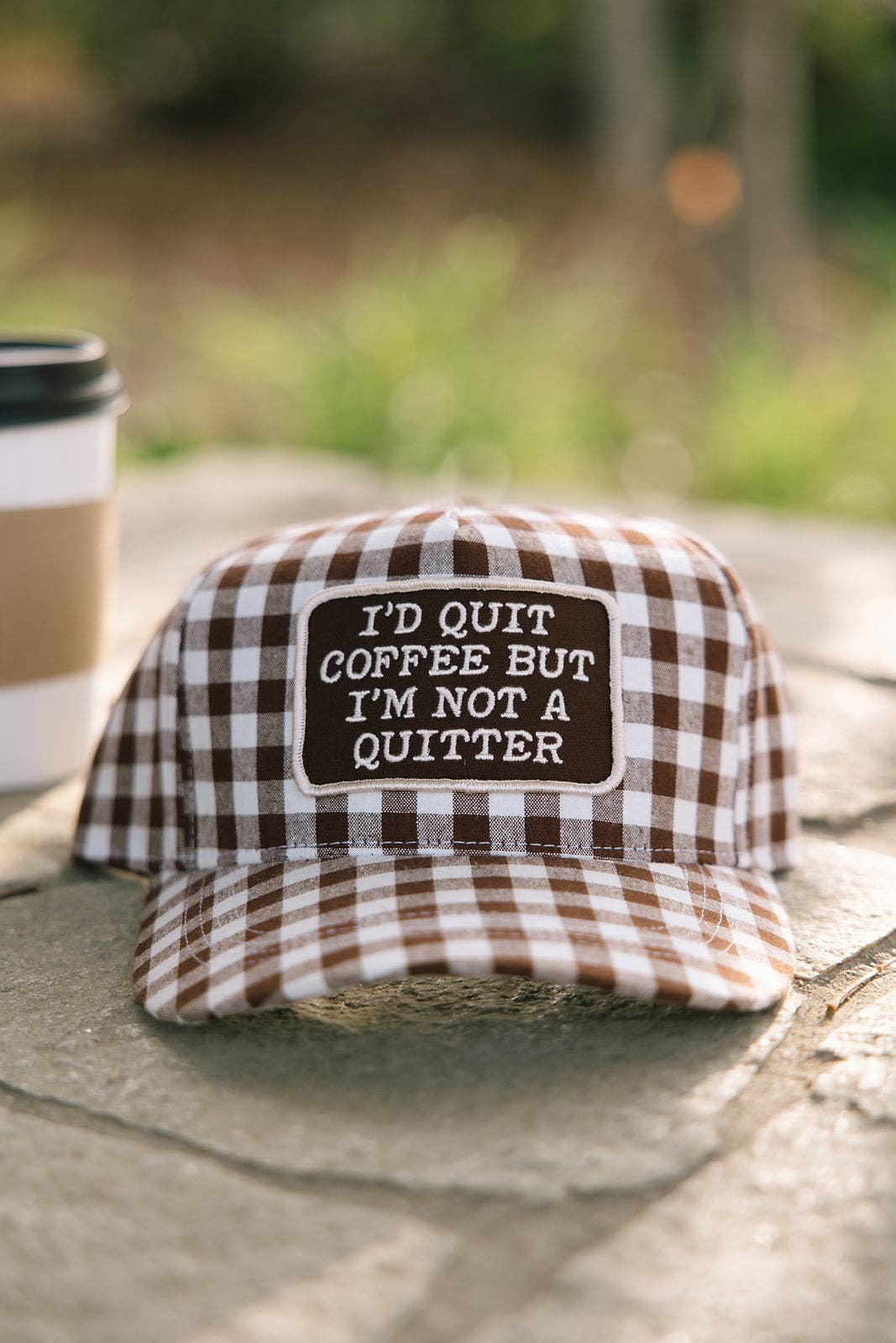 I'd Quit Coffee But I'm Not A Quitter Hat