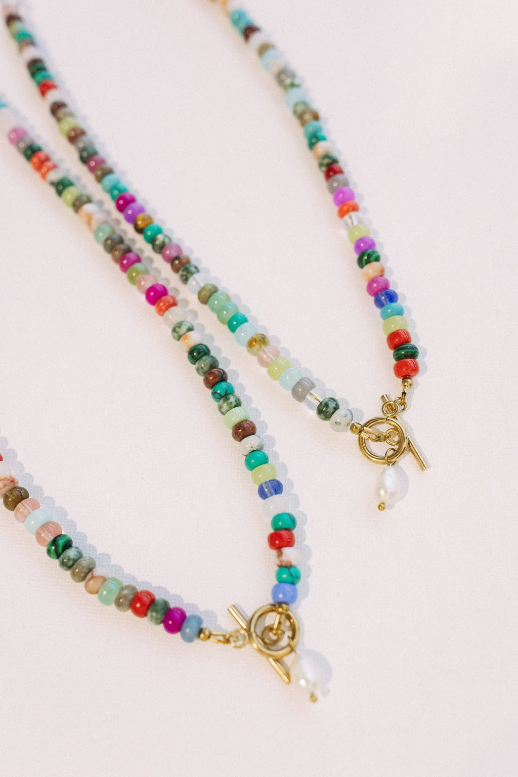 Pearl Pop Beaded Necklace