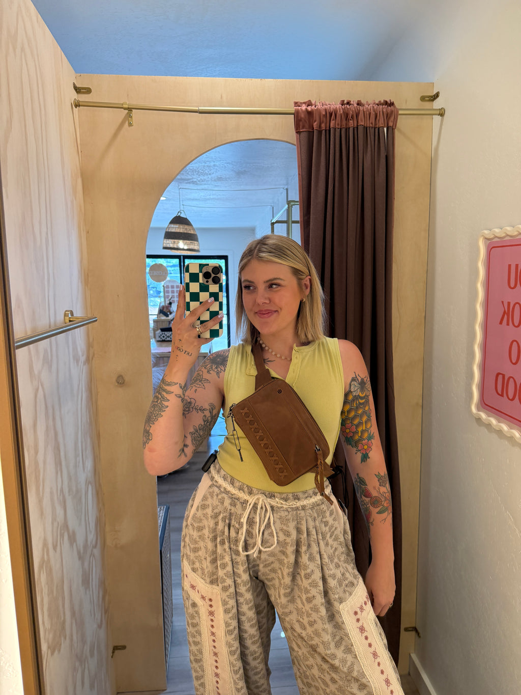 Lady Conceal - Kailey Leather Fanny Pack / Sling