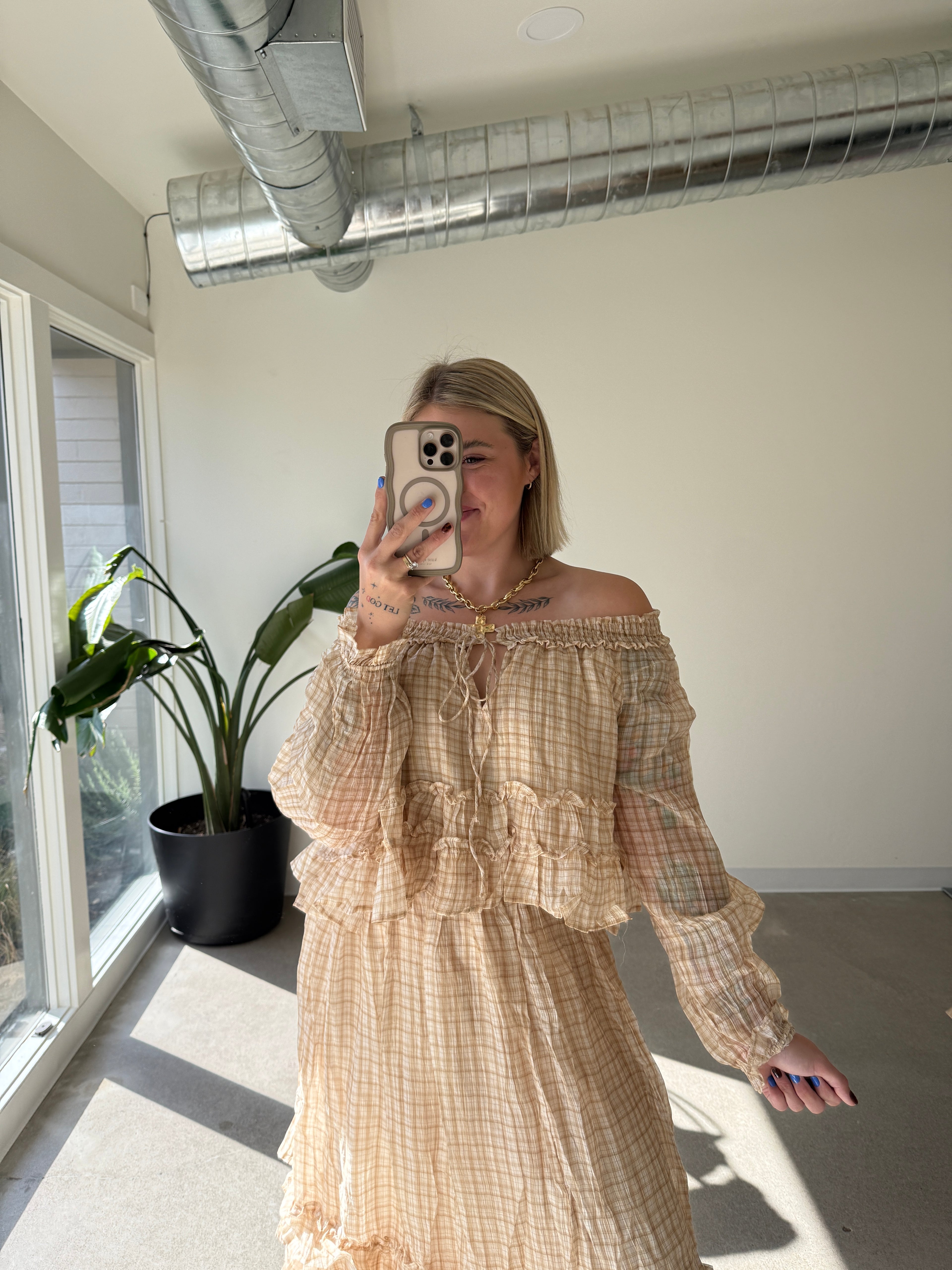 The Marlowe Top - Khaki
