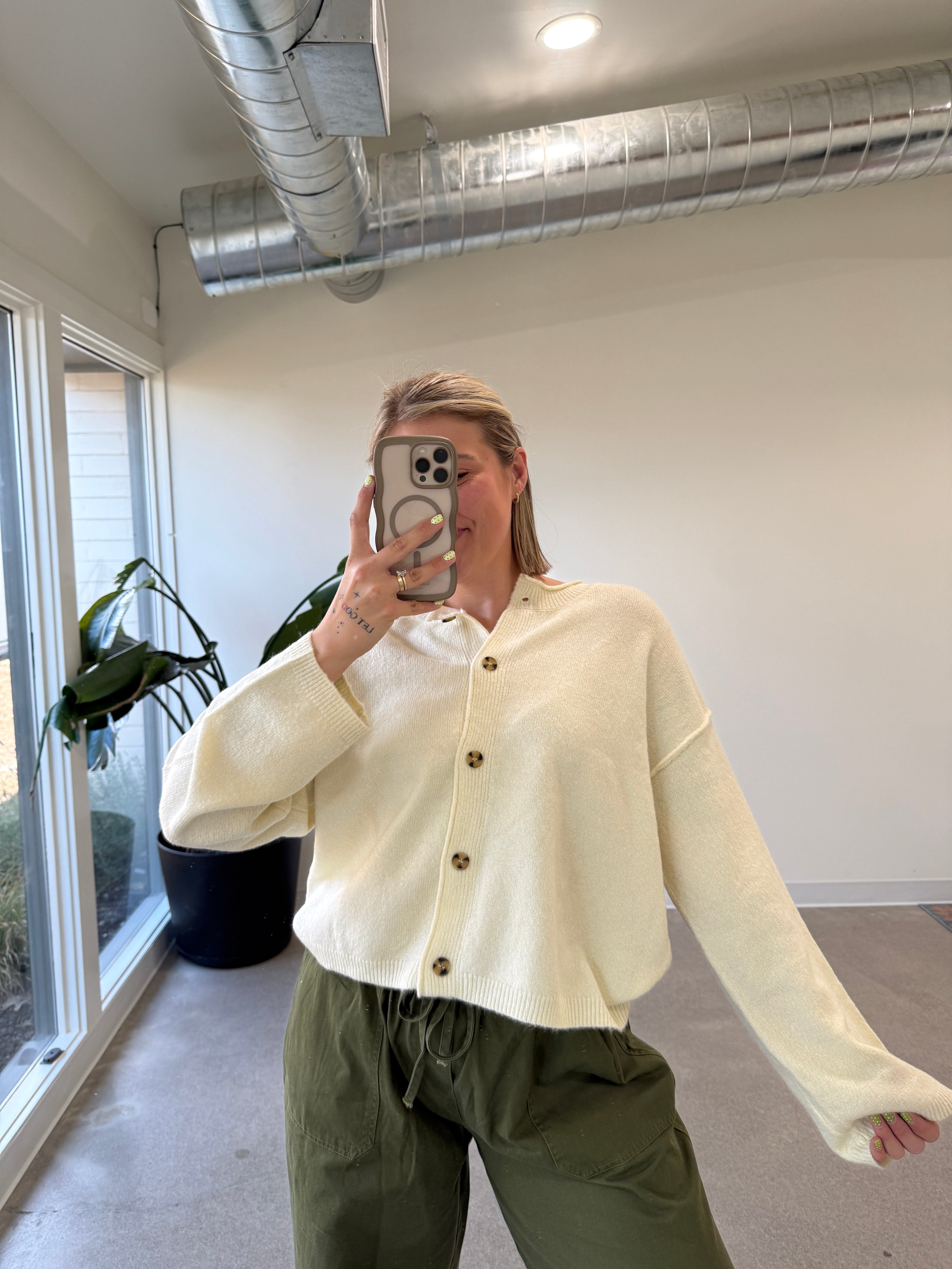 Fall Days Button Down Cardigan (Multiple Colors)