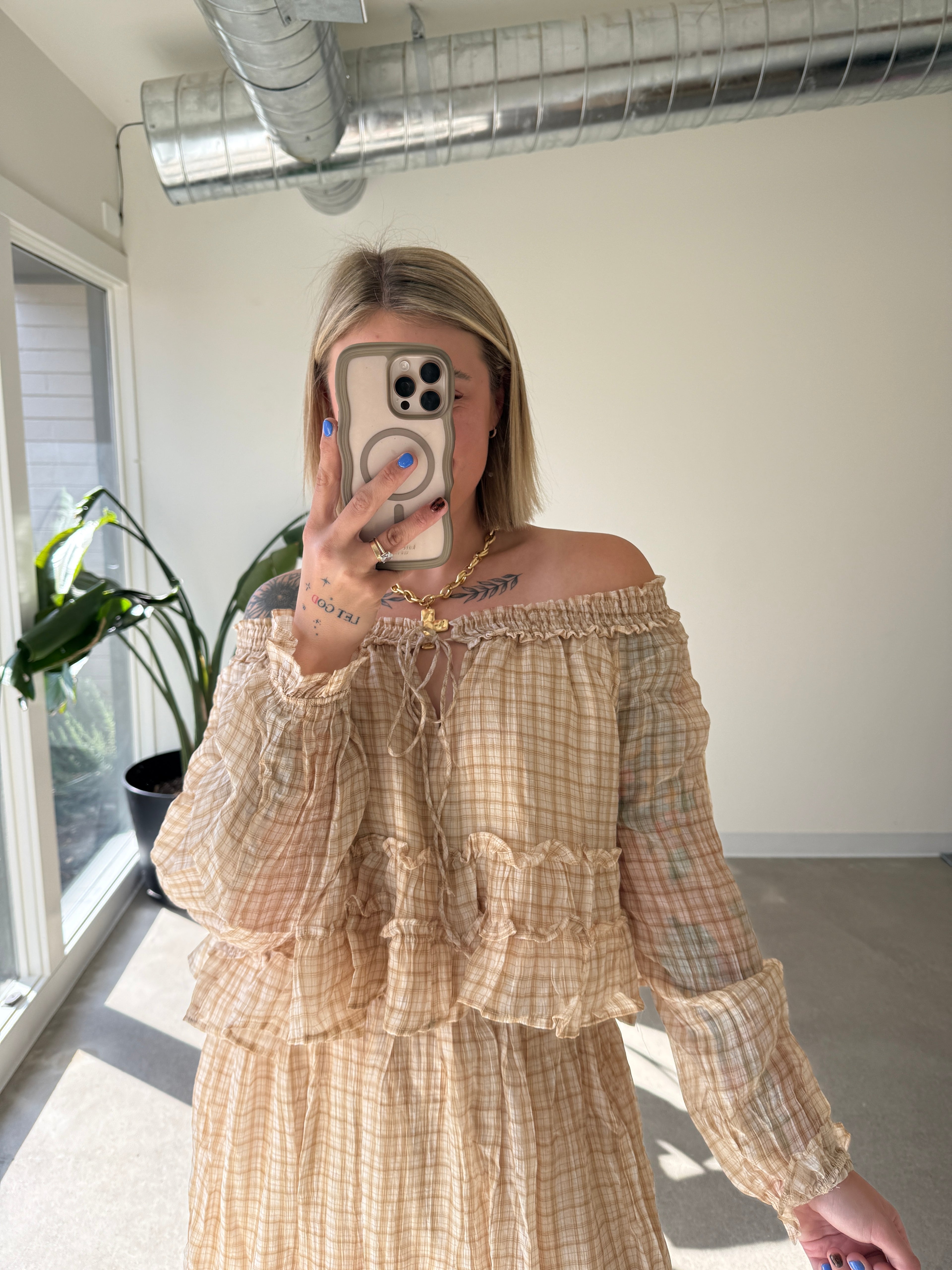 The Marlowe Top - Khaki
