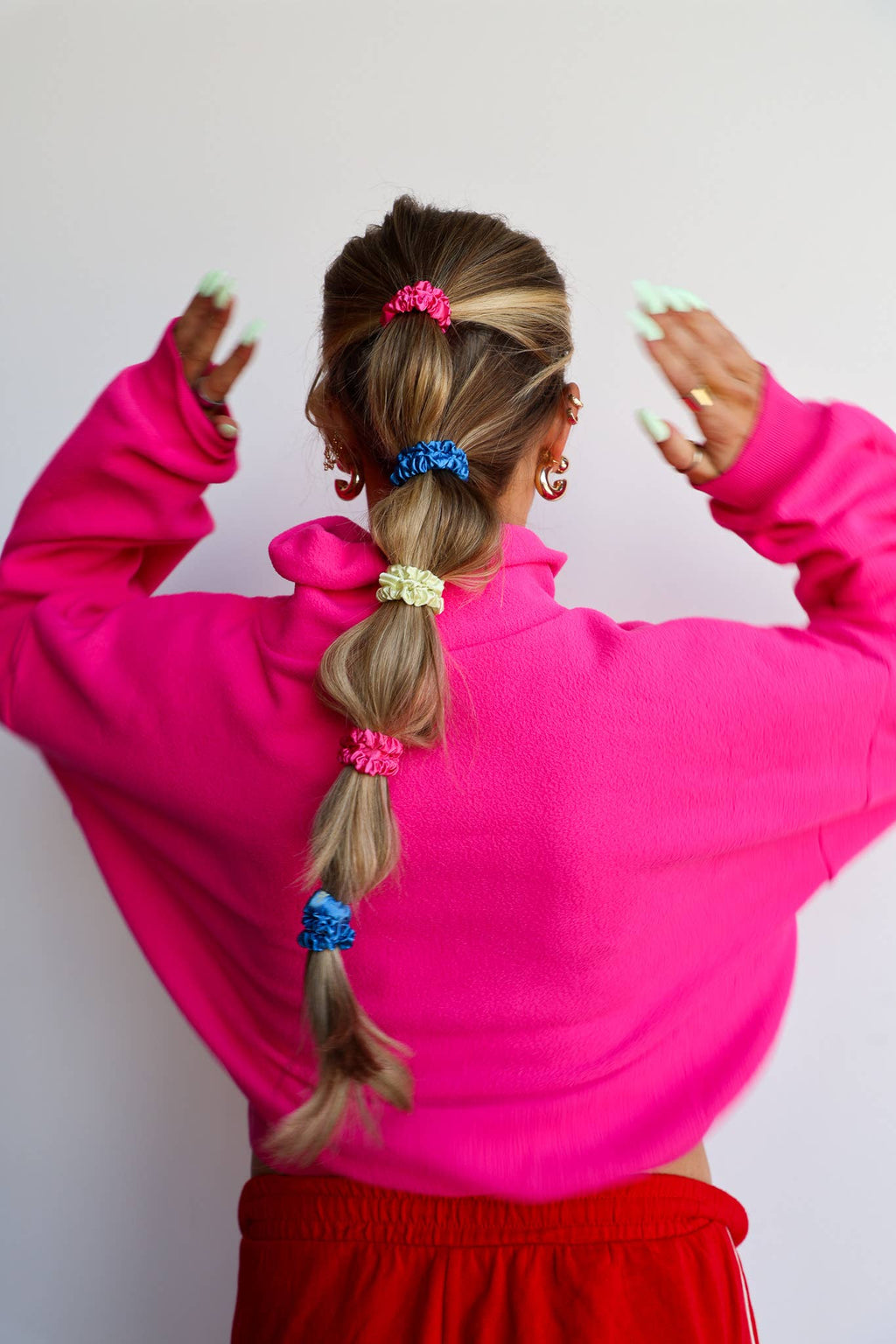 Skinny Sleep Scrunchies 6 Pack (Multiple Colors)
