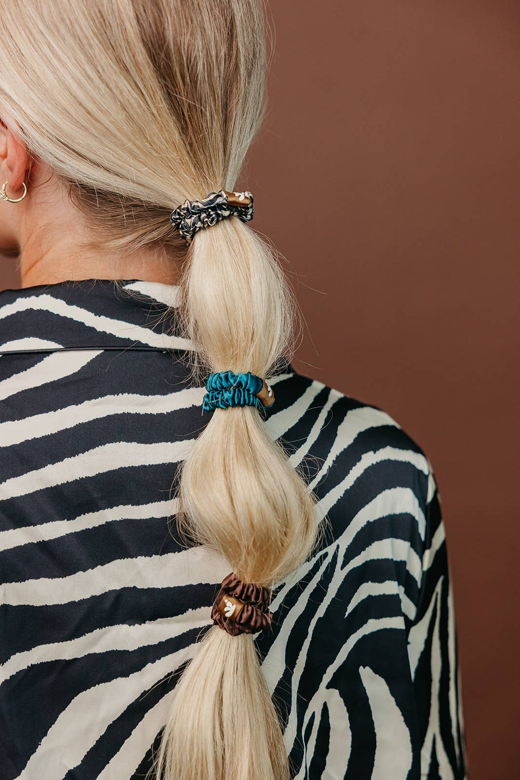Skinny Sleep Scrunchies 6 Pack (Multiple Colors)