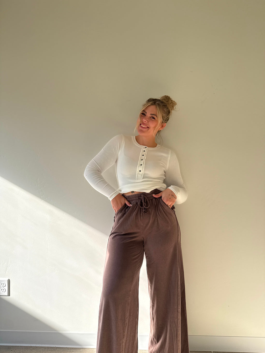 Wide Leg Lounge Pants (Multiple Colors)