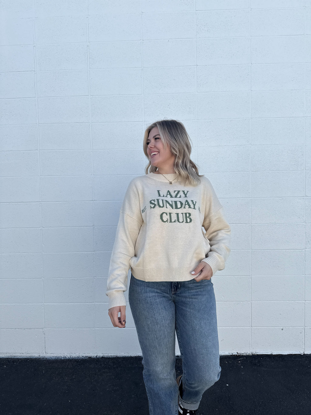 Lazy Sunday Club Sweater