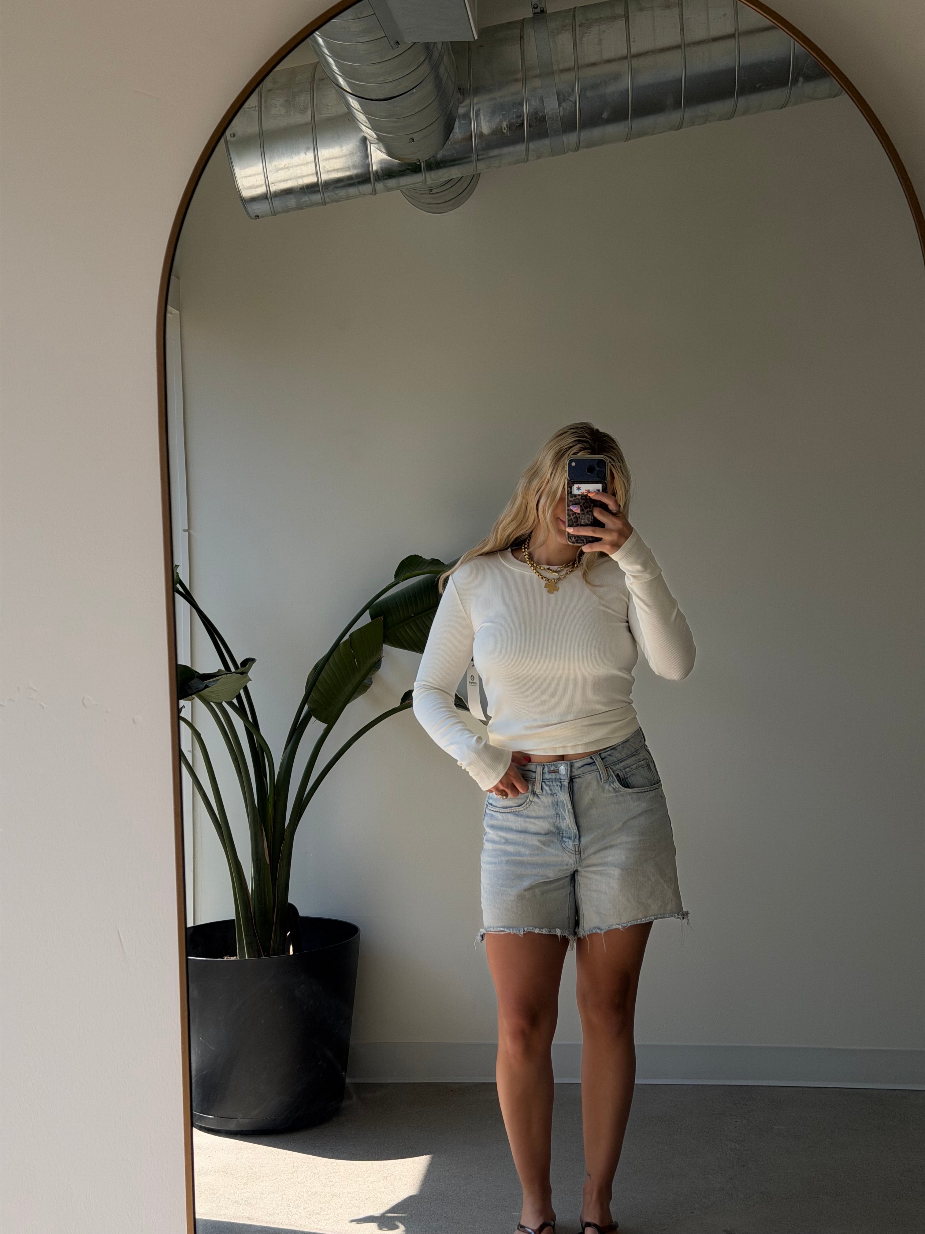 Essential Ribbed Long Sleeves (Multiple Colors)