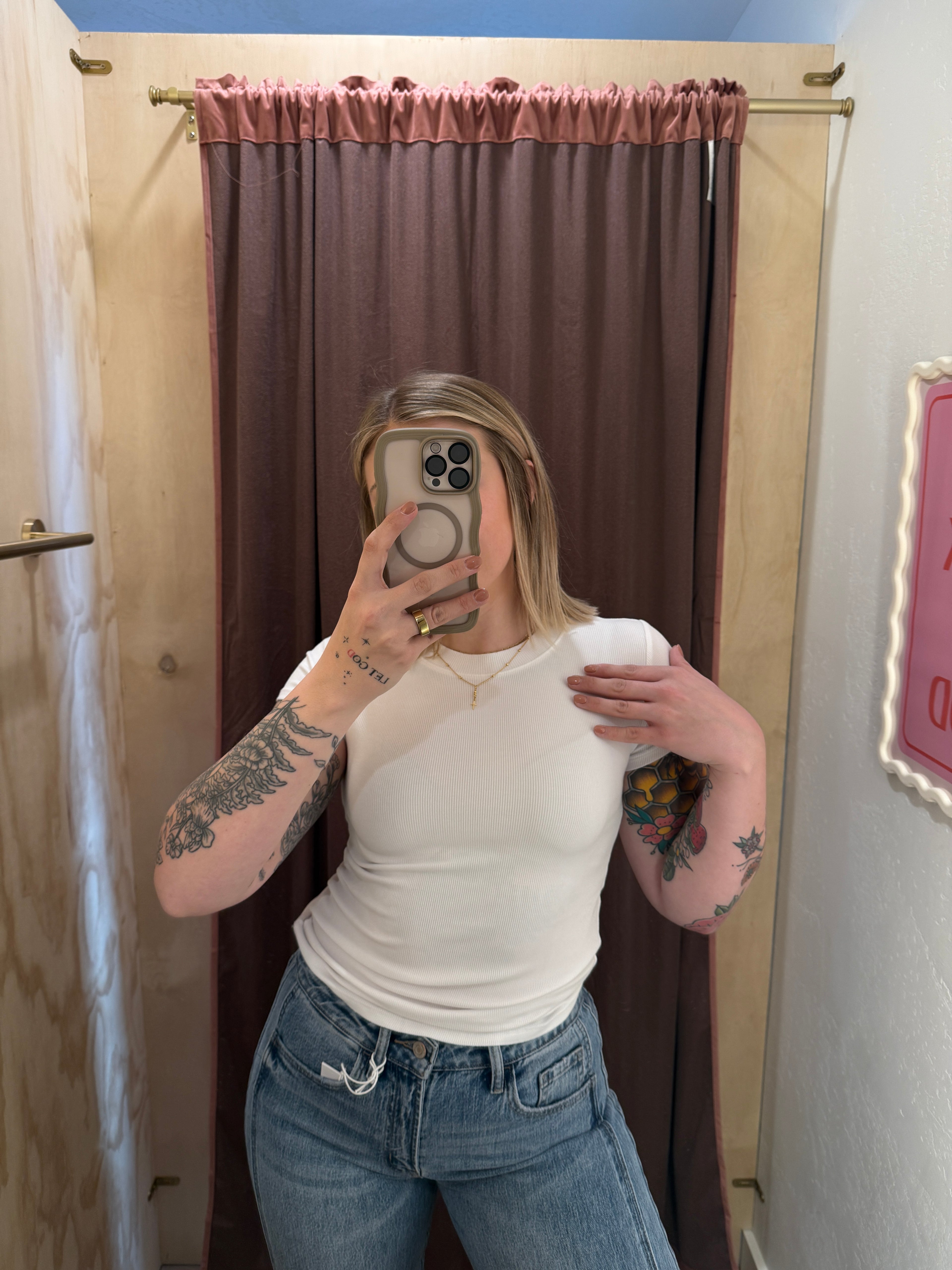 Easy Does It Ribbed Tee (multiple colors)